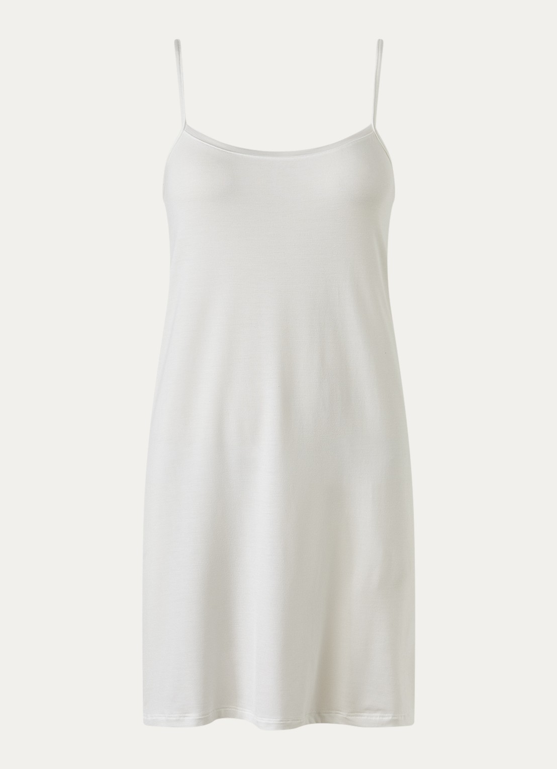 Oroblu Perfect Line slipdress  - voorkant gebroken wit