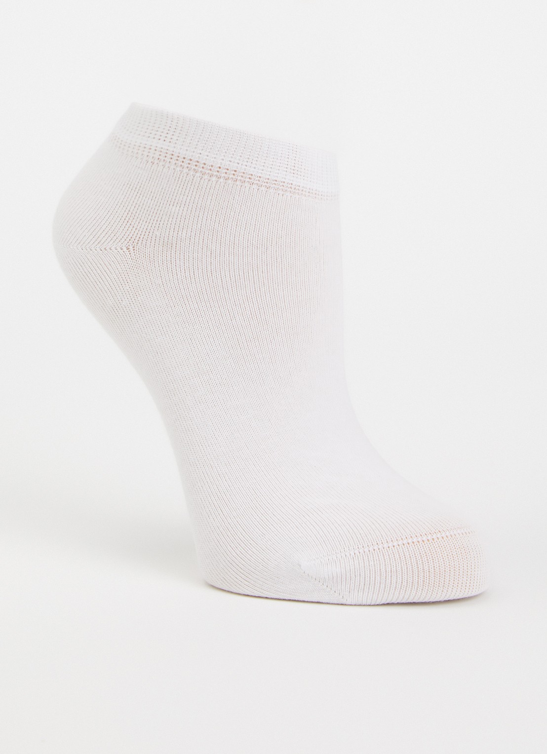 Oroblu Sneakersokken in katoenblend  - voorkant 2 wit