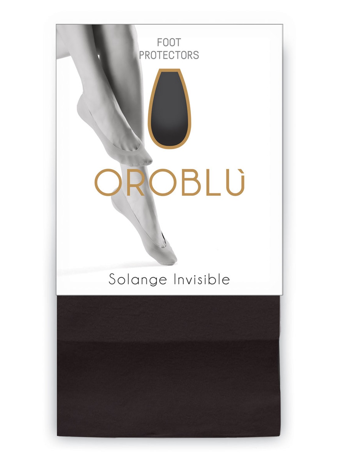 Oroblu Solange Invisible kousenvoetjes - voorkant 2 beige