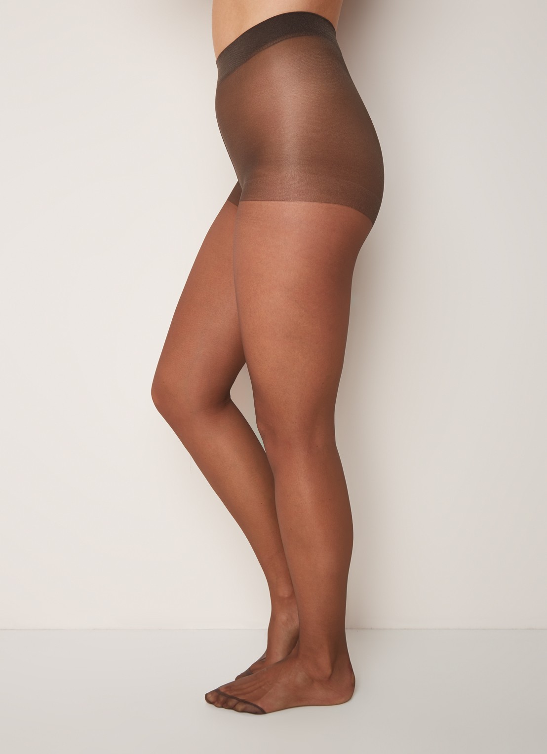 Oroblu Vanité panty in 15 denier - voorkant 3 antraciet