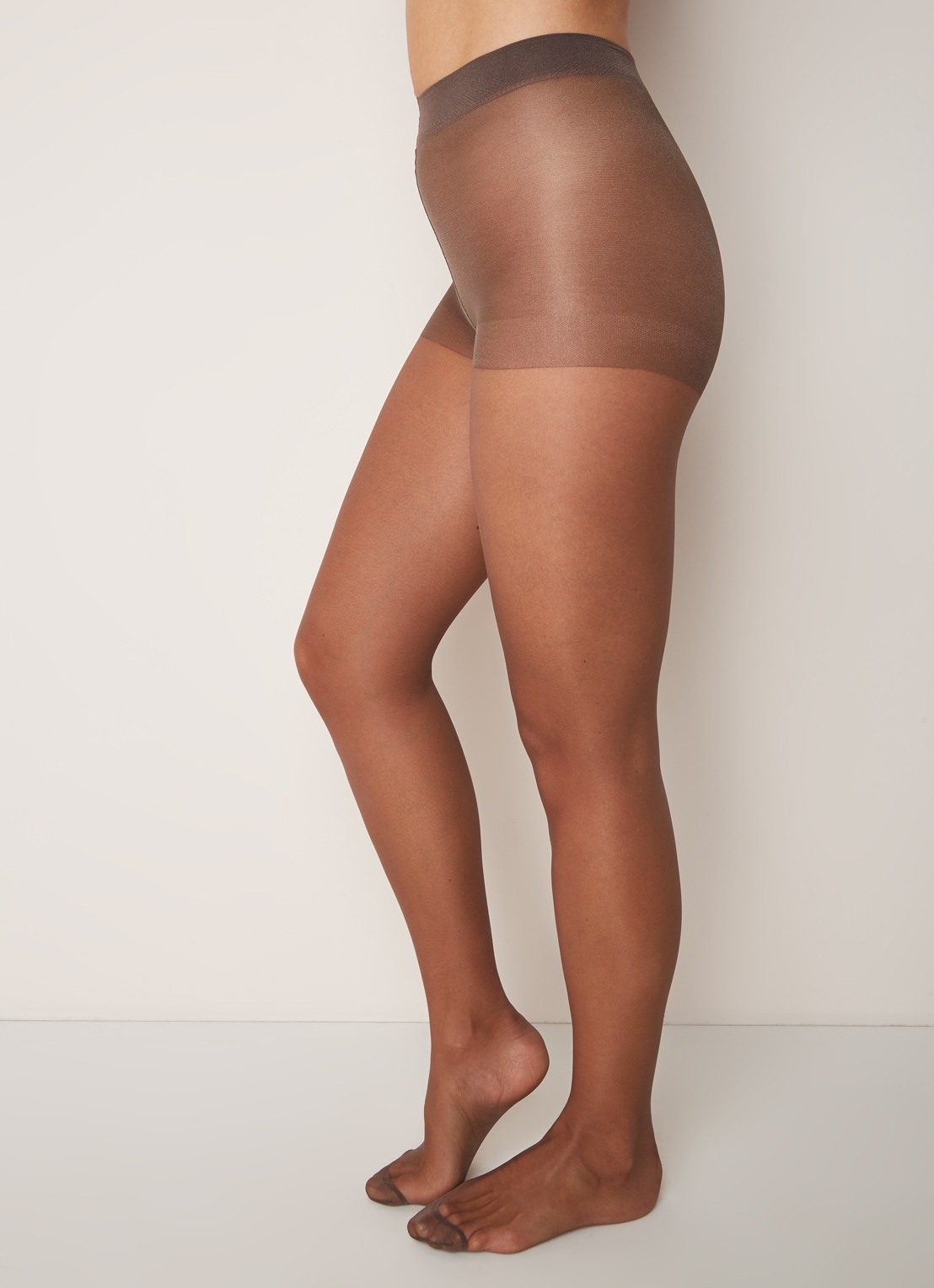 Oroblu Vanité panty in 15 denier - voorkant 2 middengrijs