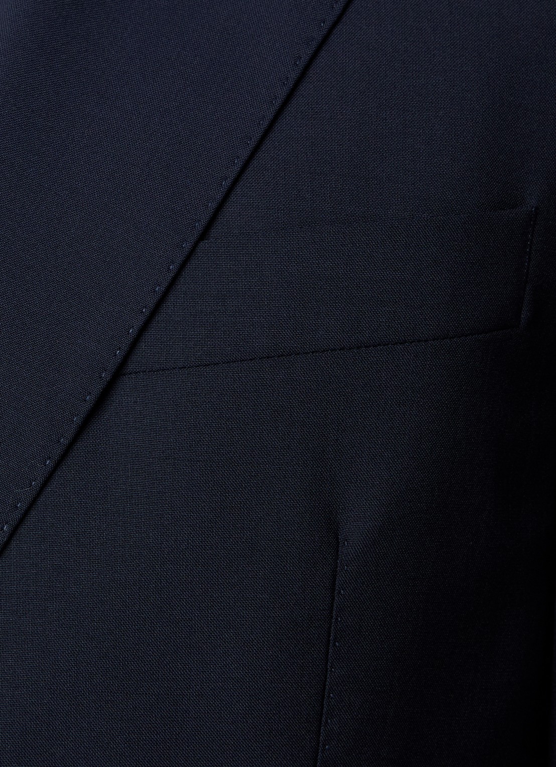 Oscar Jacobson Fogerty regular fit colbert met klepzakken - detail 6 donkerblauw