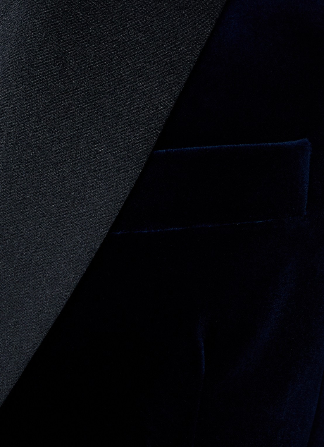 Oscar Jacobson Frampton regular fit colbert in wolblend met klepzakken - detail 6 donkerblauw