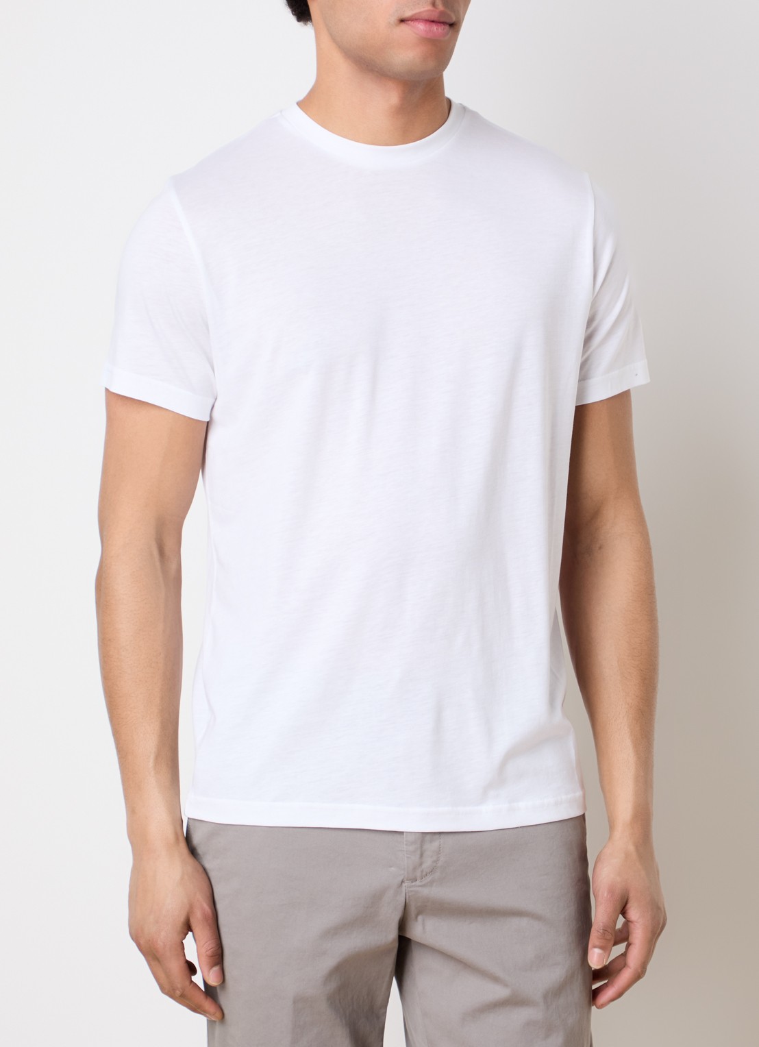 Oscar Jacobson Kim T-shirt  - detail 4 wit
