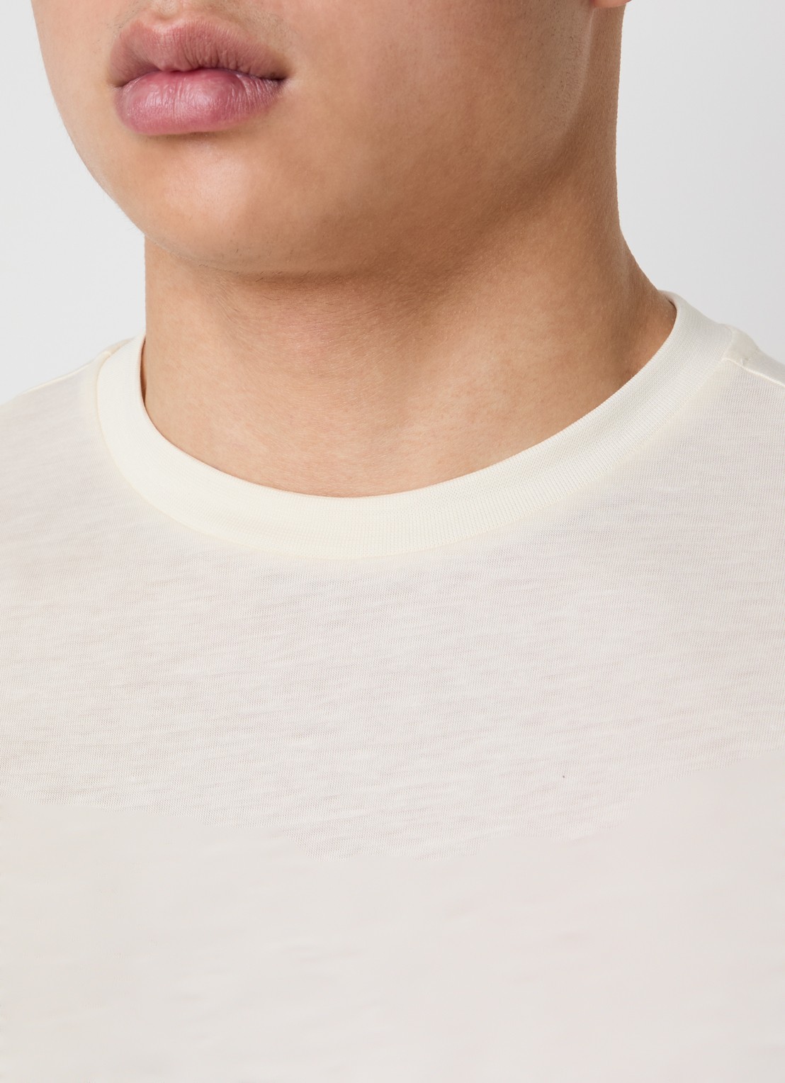 Oscar Jacobson Kim T-shirt  - detail 3 vanillegeel