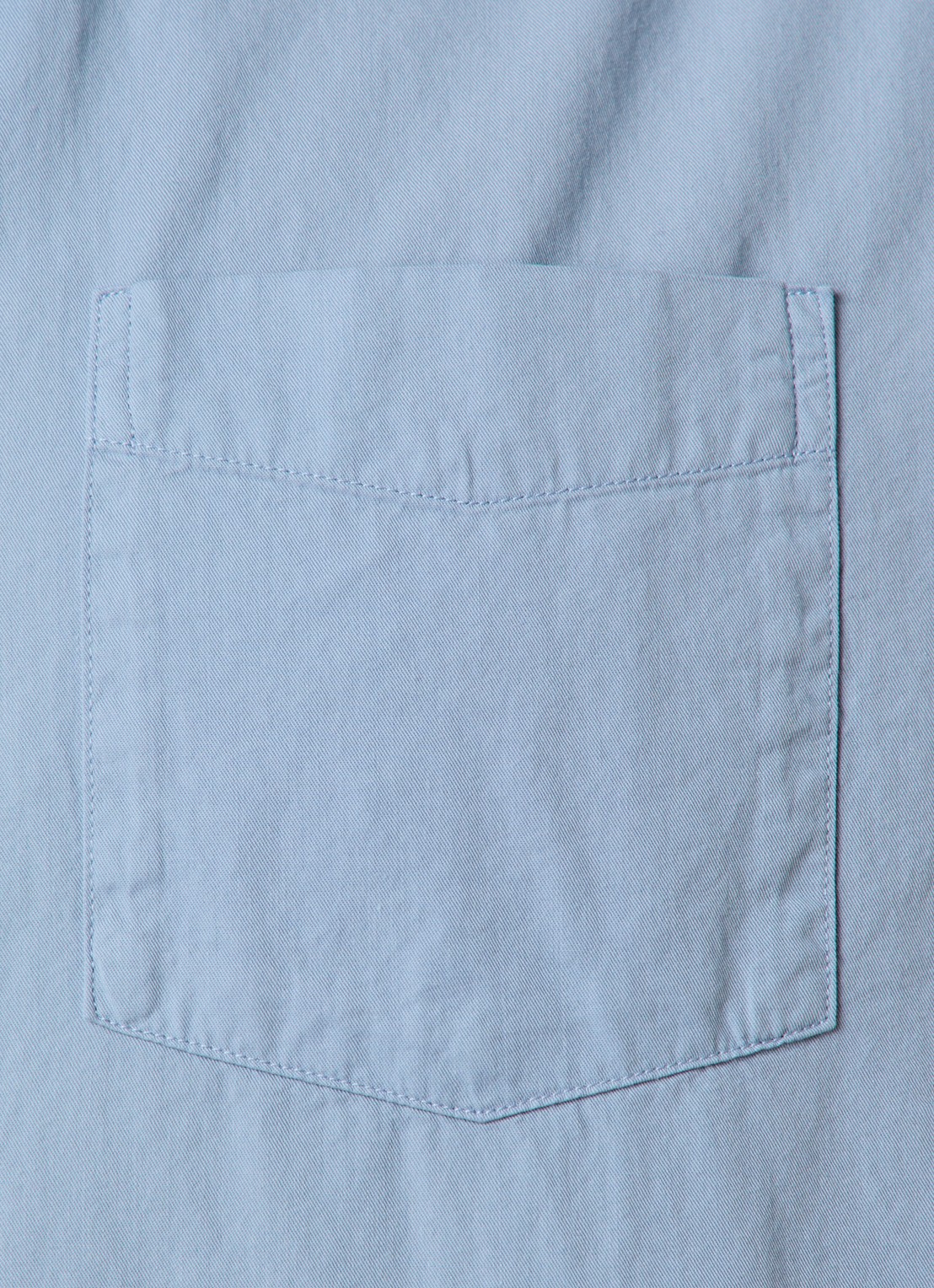 Oscar Jacobson Regular fit overhemd met borstzak - detail 6 blauwgrijs