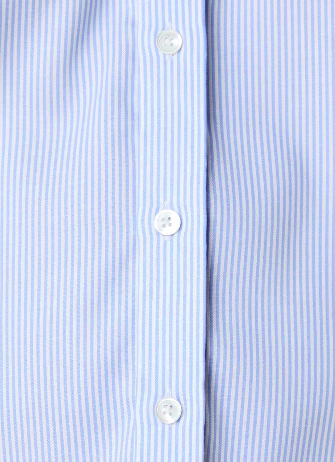 Oscar Jacobson Regular fit overhemd met gestreepte print - detail 6 lichtblauw