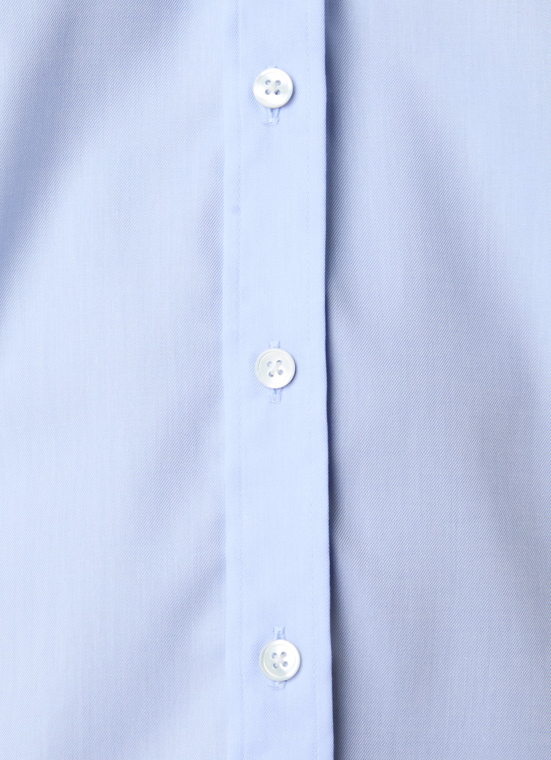 Oscar Jacobson Slim fit overhemd - detail 4 lichtblauw