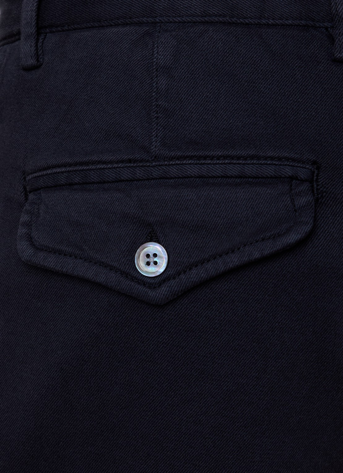 Oscar Jacobson Tanker straight fit korte broek met steekzakken - detail 3 donkerblauw