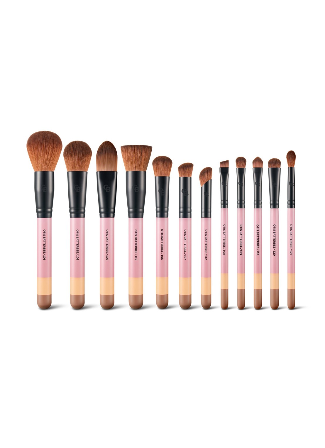 Otis Batterbee 12 Piece Make-up Brush Set - make- up kwasten set - voorkant 4 undefined