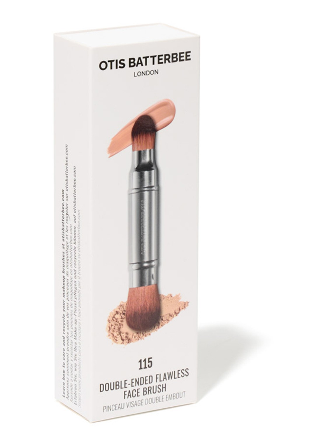 Otis Batterbee Double Ended Flawless Face Brush 115 - foundation- en poederkwast - detail 4 undefined