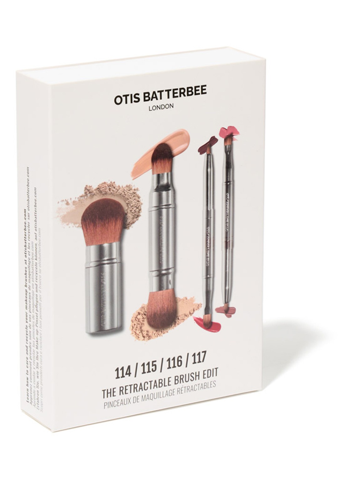 Otis Batterbee Retractable Make-up Brush Edit - make- up kwasten set - detail 2 undefined