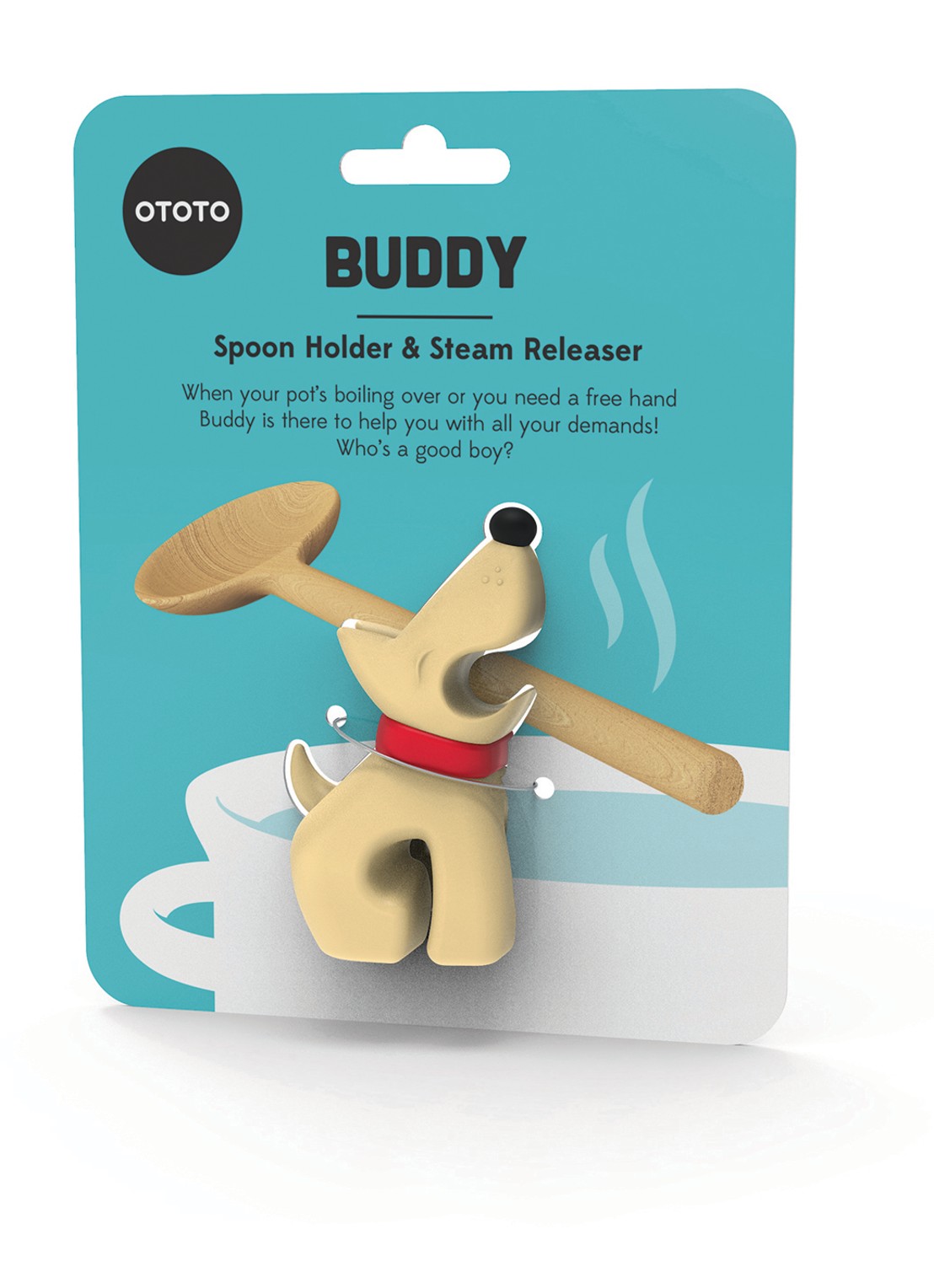 Ototo Buddy lepelhouder - detail 5 zand