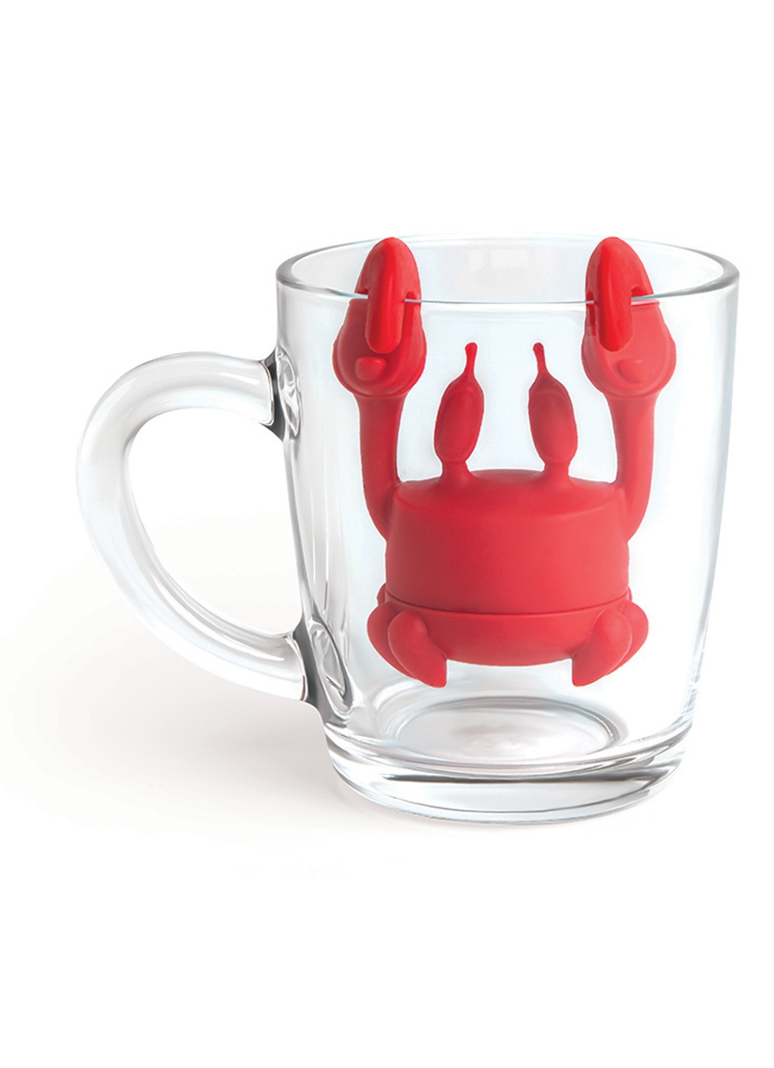 Ototo Crab theefilter  - detail 2 rood