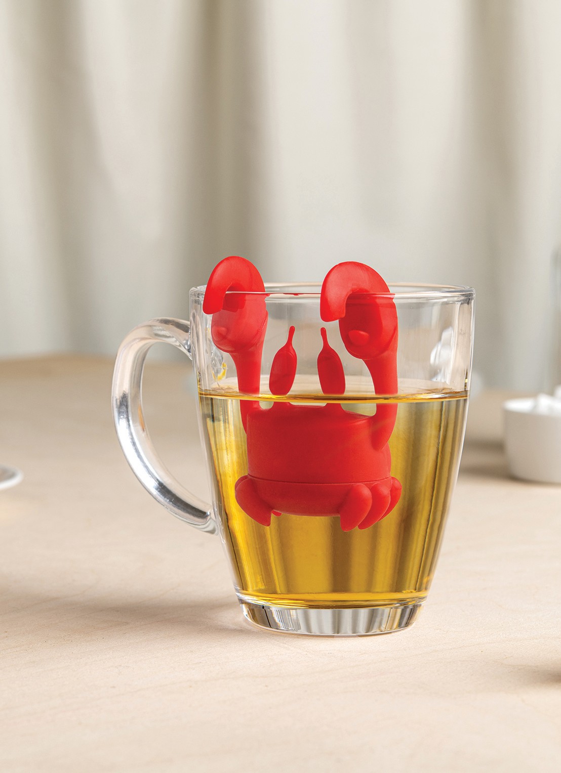 Ototo Crab theefilter  - detail 4 rood