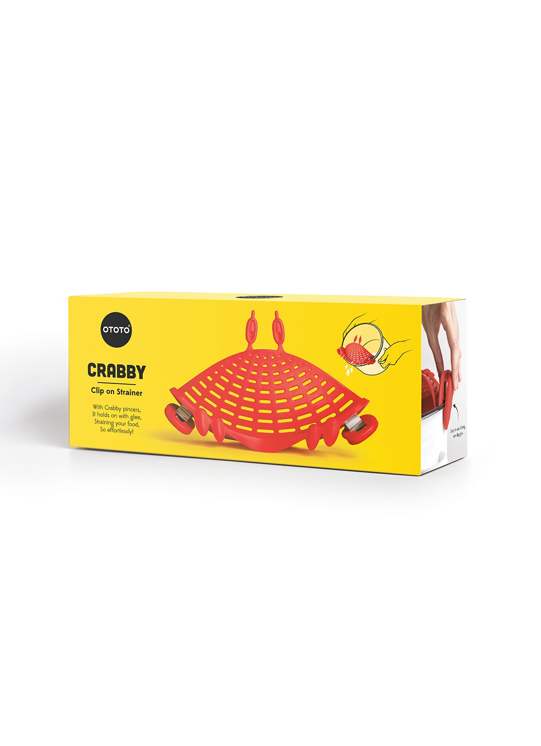 Ototo Crabby vergiet  - voorkant 7 rood