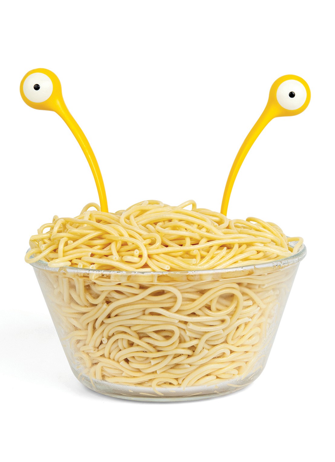 Ototo Pasta Monsters pasta & opscheplepel - voorkant 3 geel