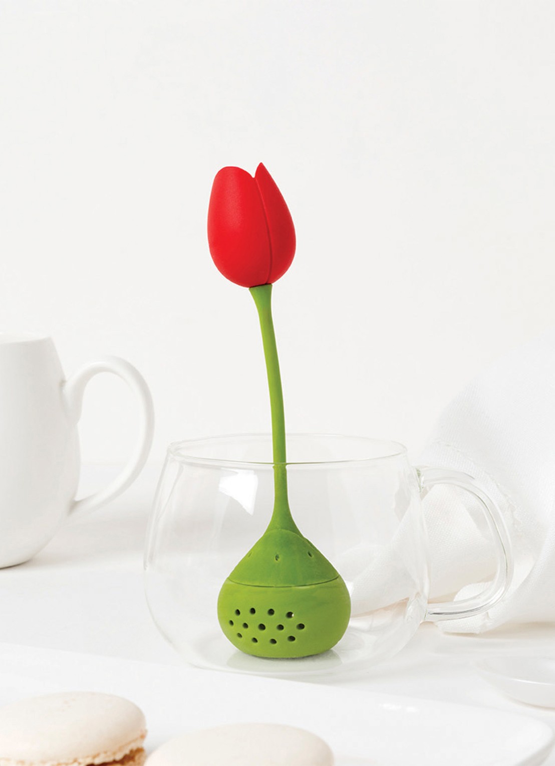 Ototo Tulip theefilter - detail 5 rood