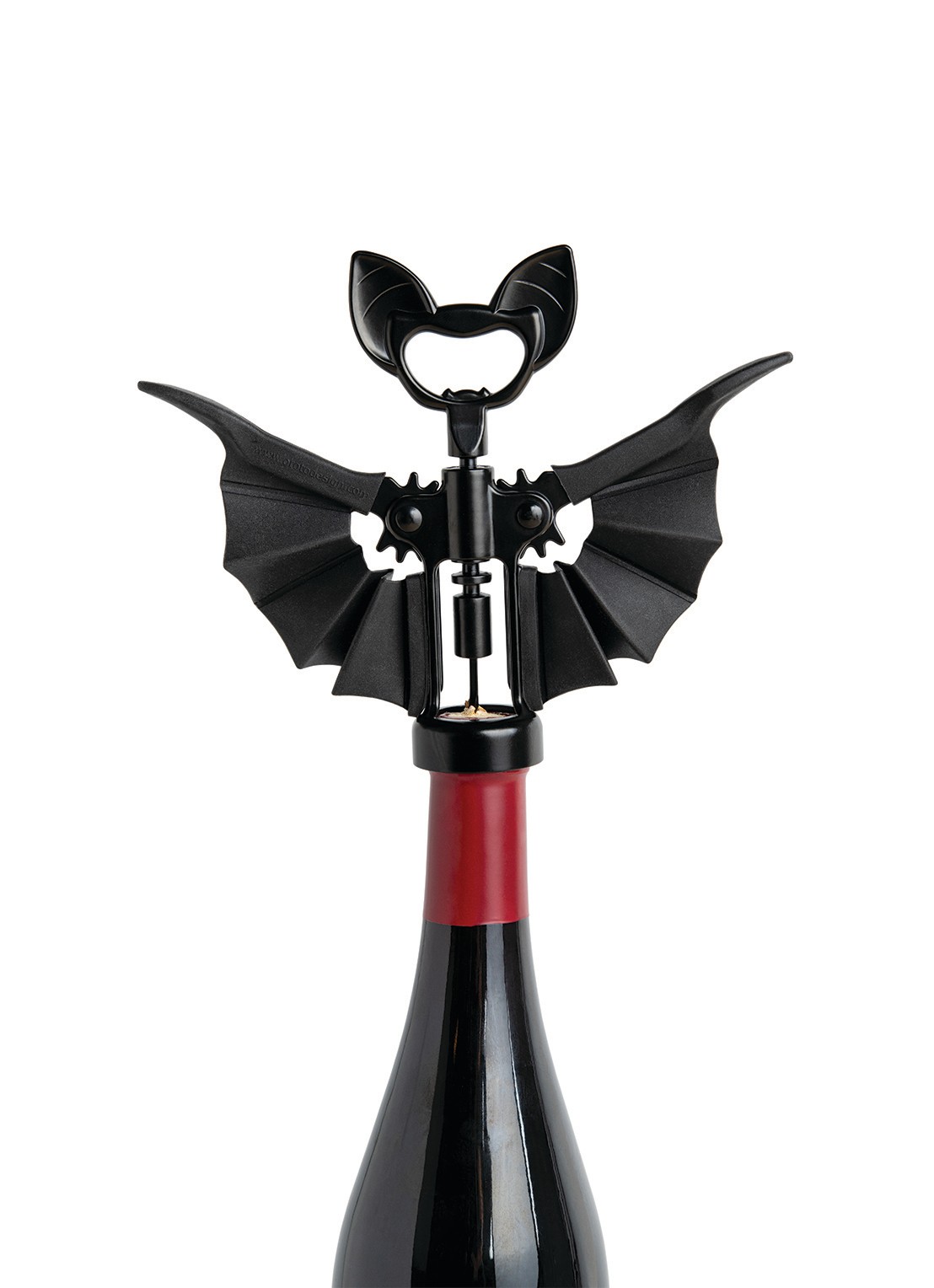 Ototo Vino kurkentrekker en flesopener - voorkant 2 zwart