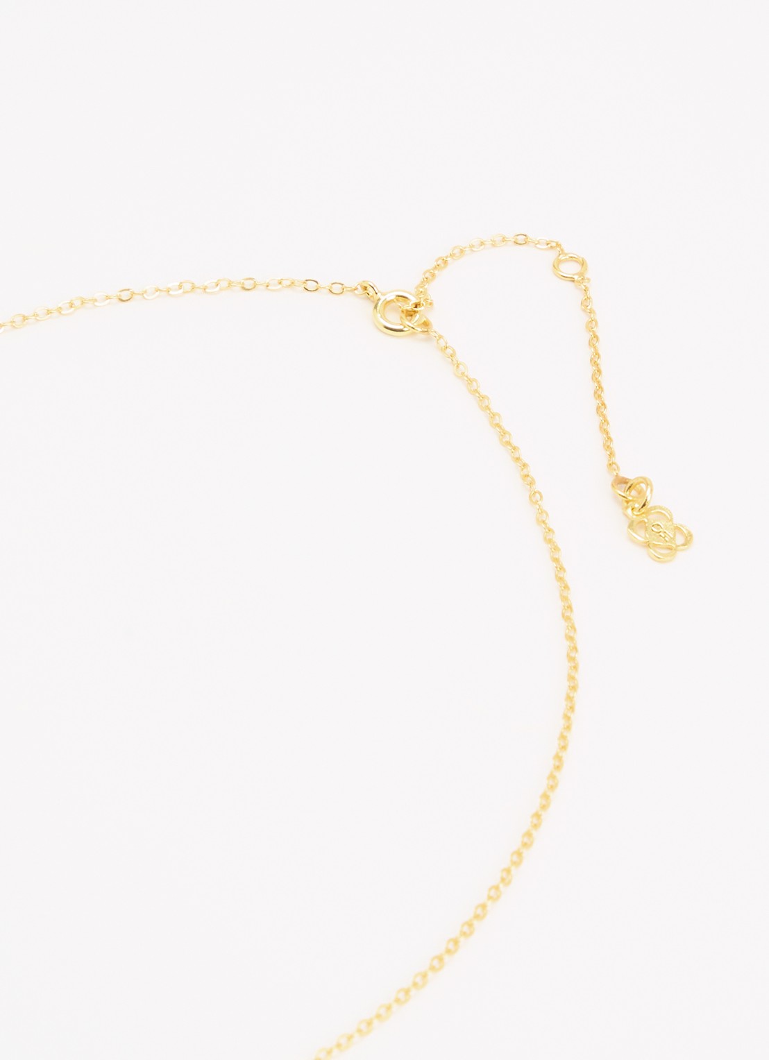 Ottoman Hands Alara Evil Eye ketting verguld - detail 4 goud