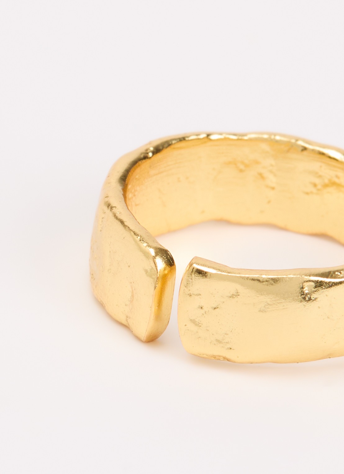 Ottoman Hands Delta ring verguld - detail 3 goud
