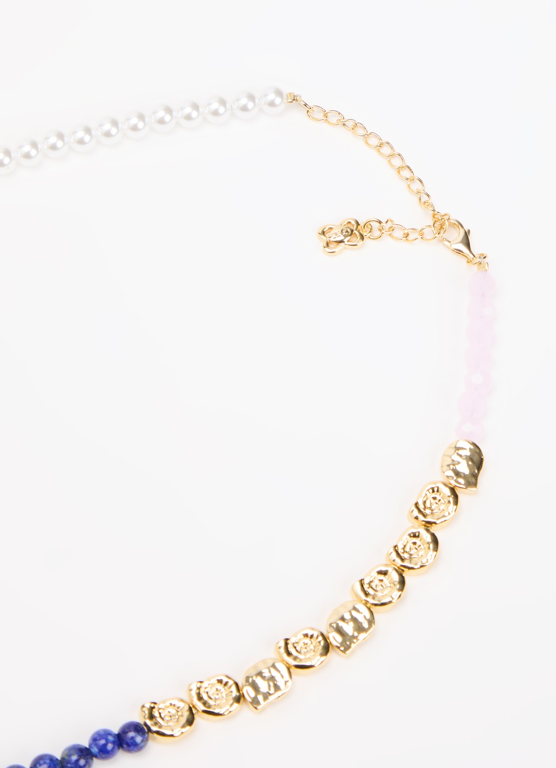 Ottoman Hands Ketting verguld - detail 3 goud