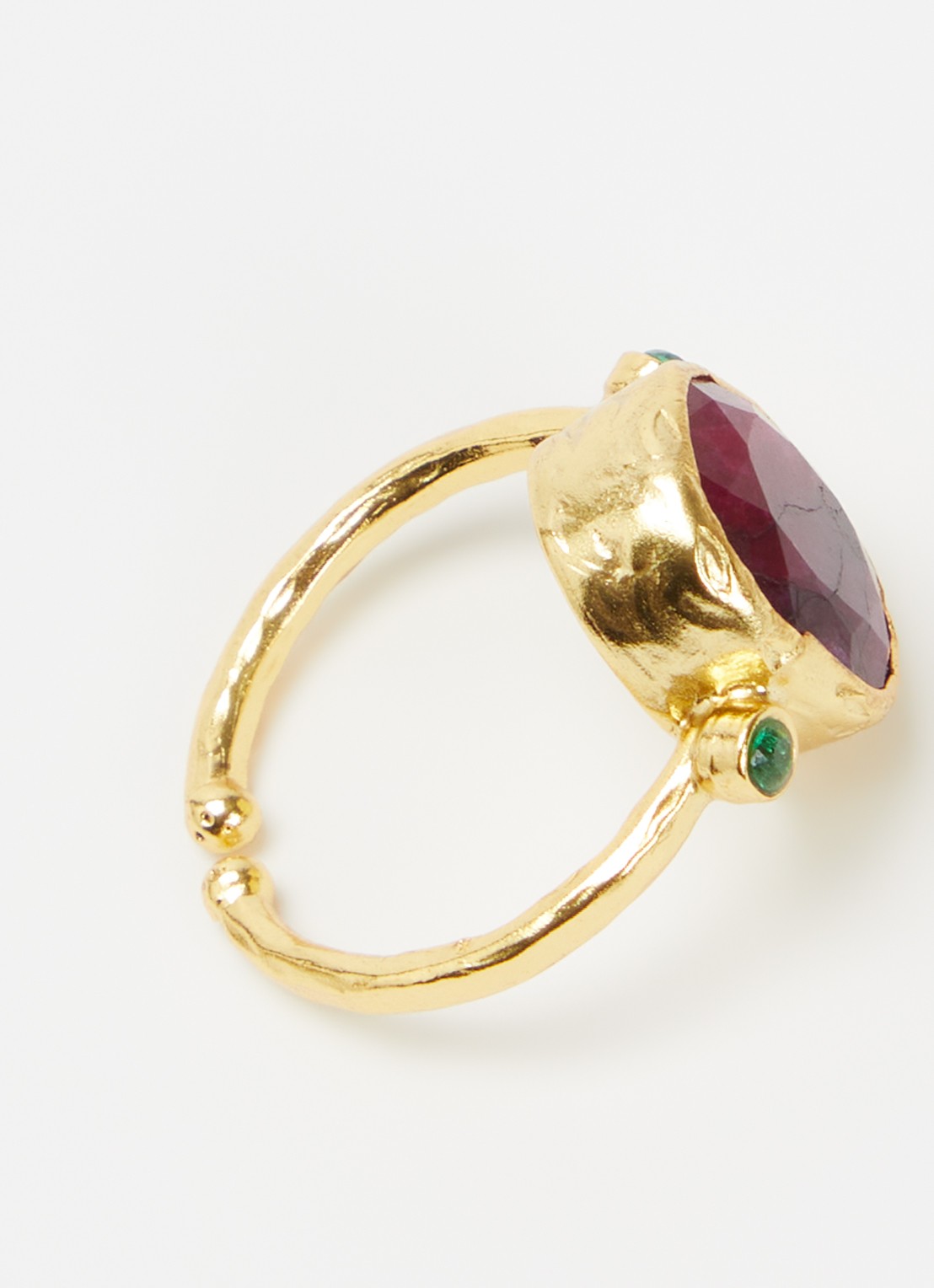 Ottoman Hands Lucia ring met verguld - detail goud