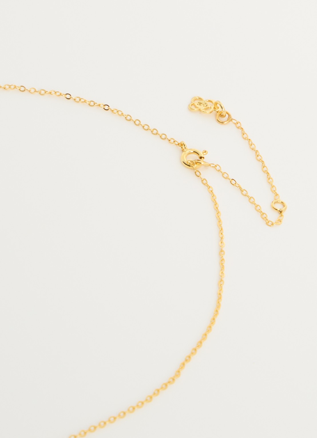 Ottoman Hands Northern Star ketting verguld - detail 2 goud