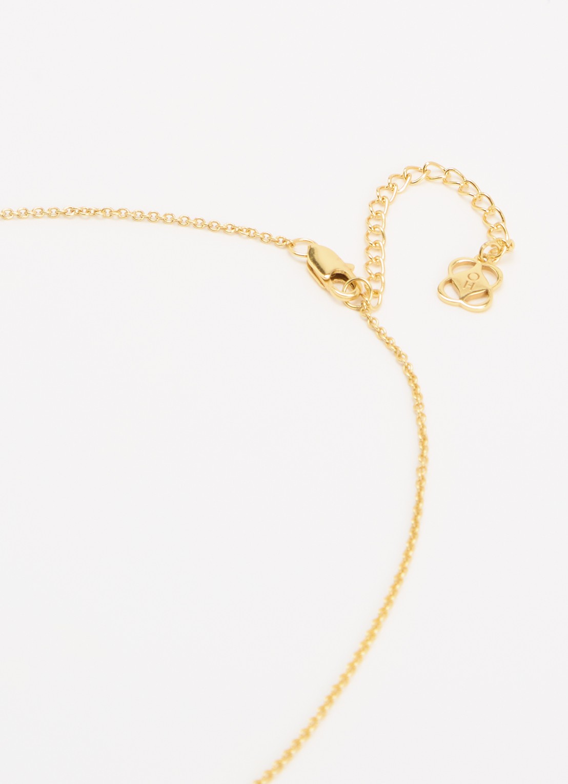Ottoman Hands Star ketting verguld - detail 4 goud