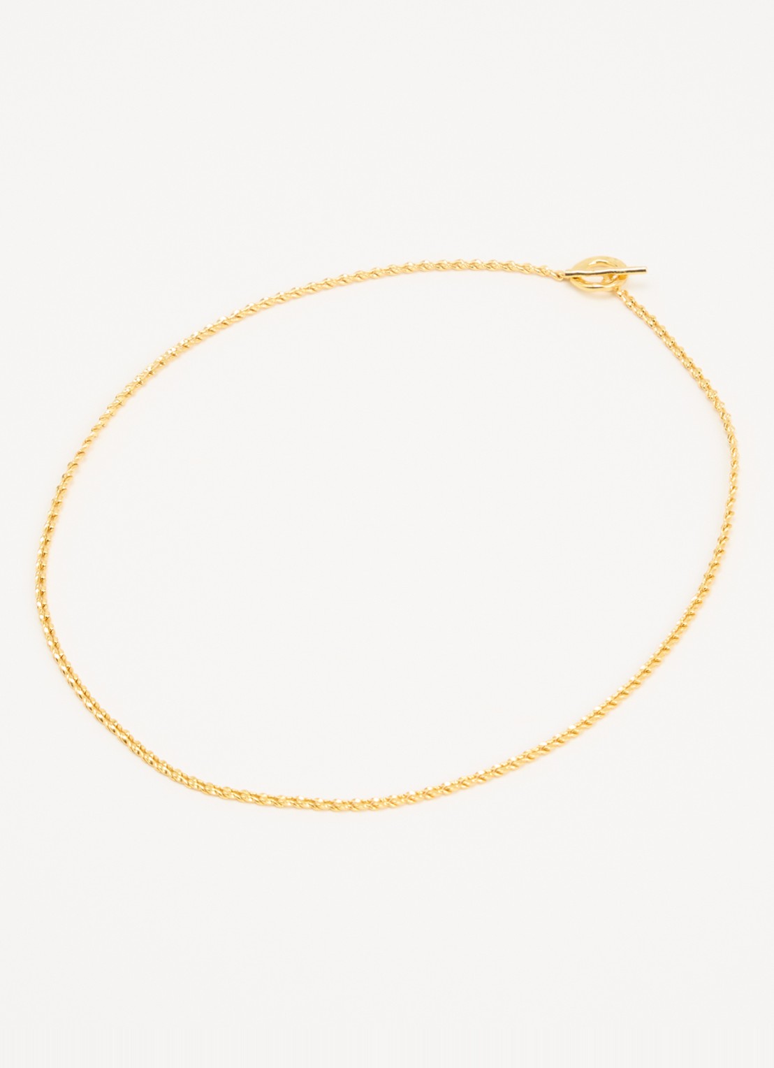 Ottoman Hands Thea Snake schakelketting verguld - detail goud