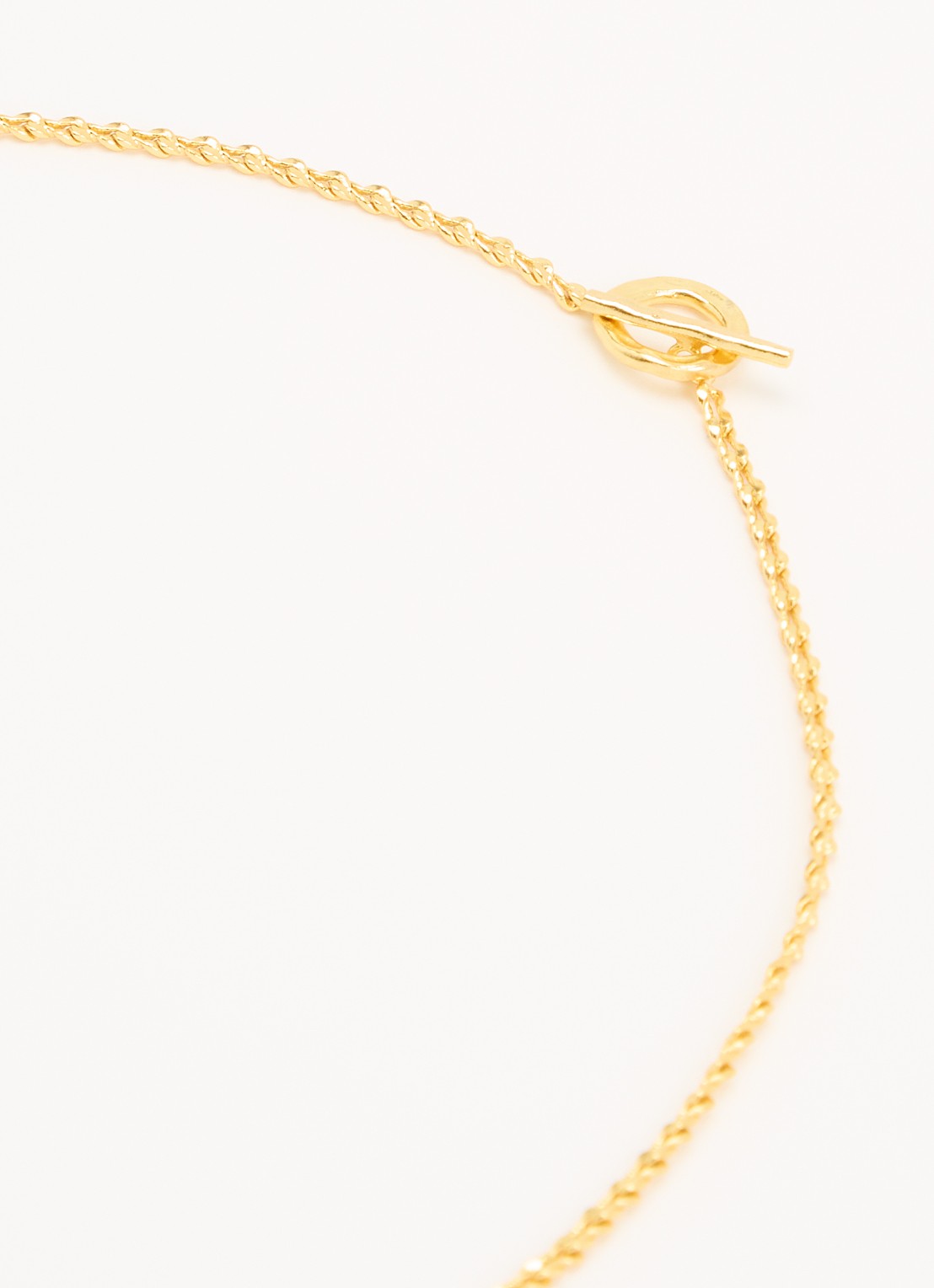 Ottoman Hands Thea Snake schakelketting verguld - detail 2 goud