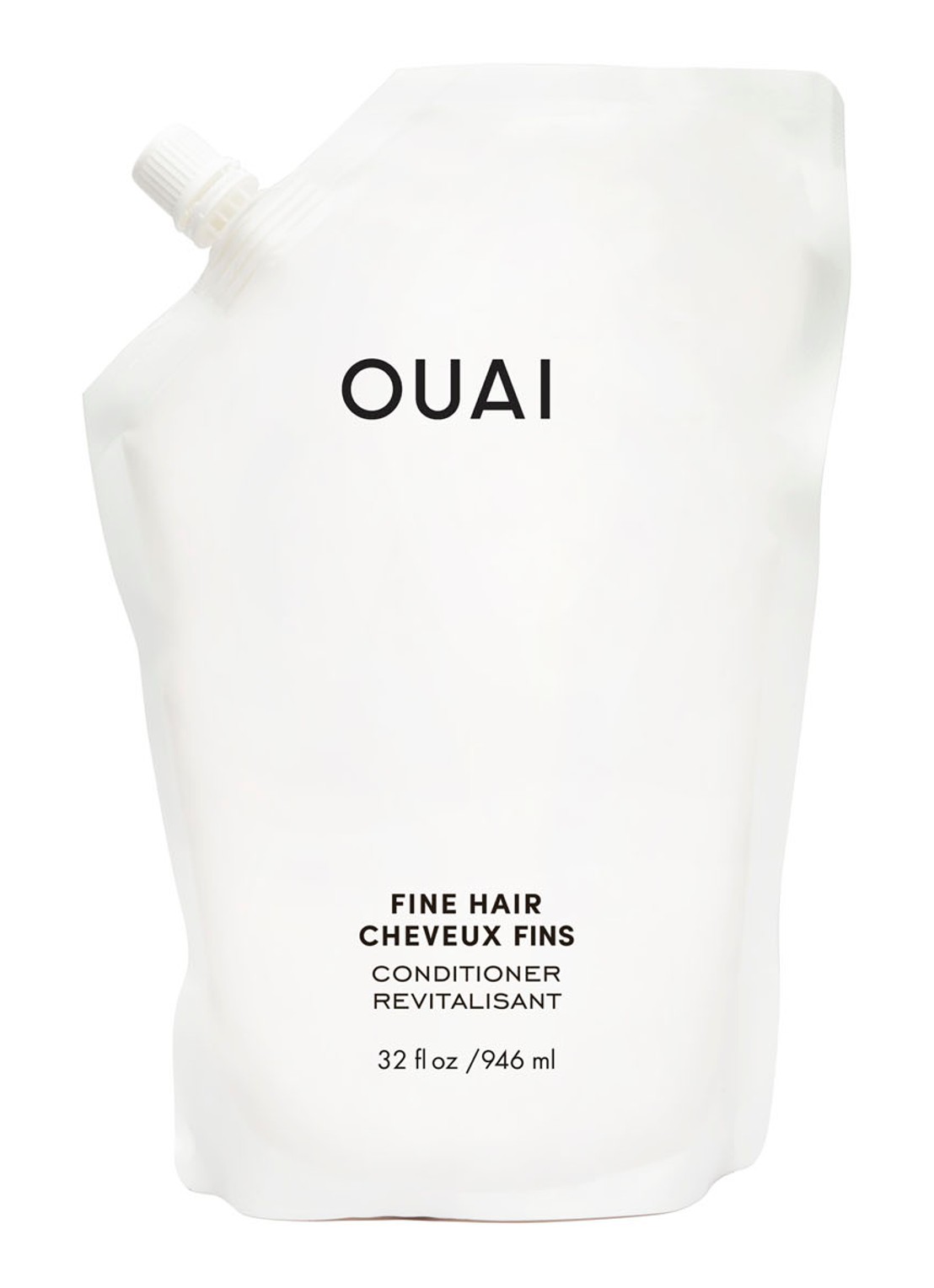 OUAI Fine Hair Conditioner - conditioner voor fijn haar navulling - voorkant undefined