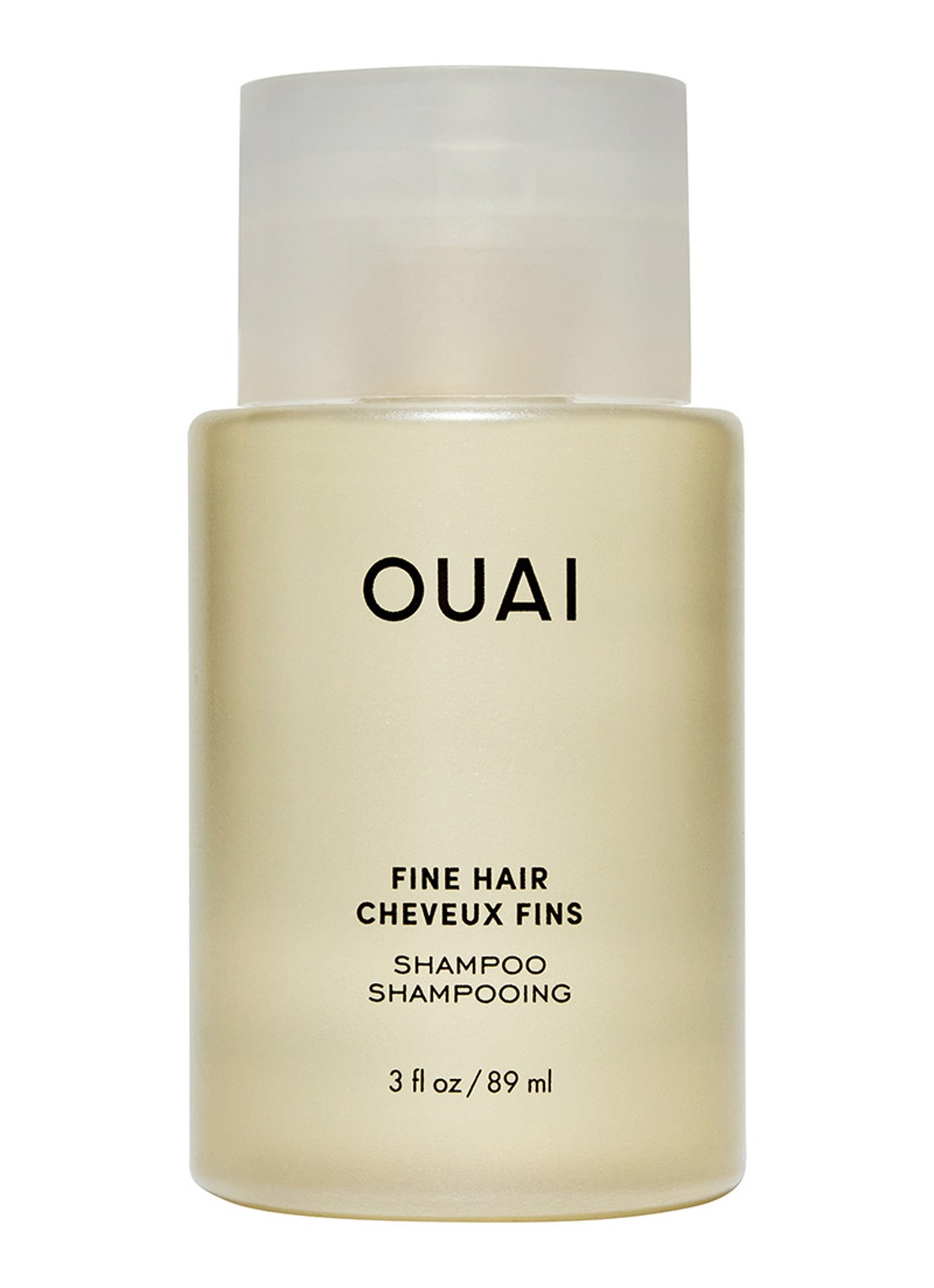 OUAI Fine Hair Shampoo - travel size shampoo - voorkant undefined