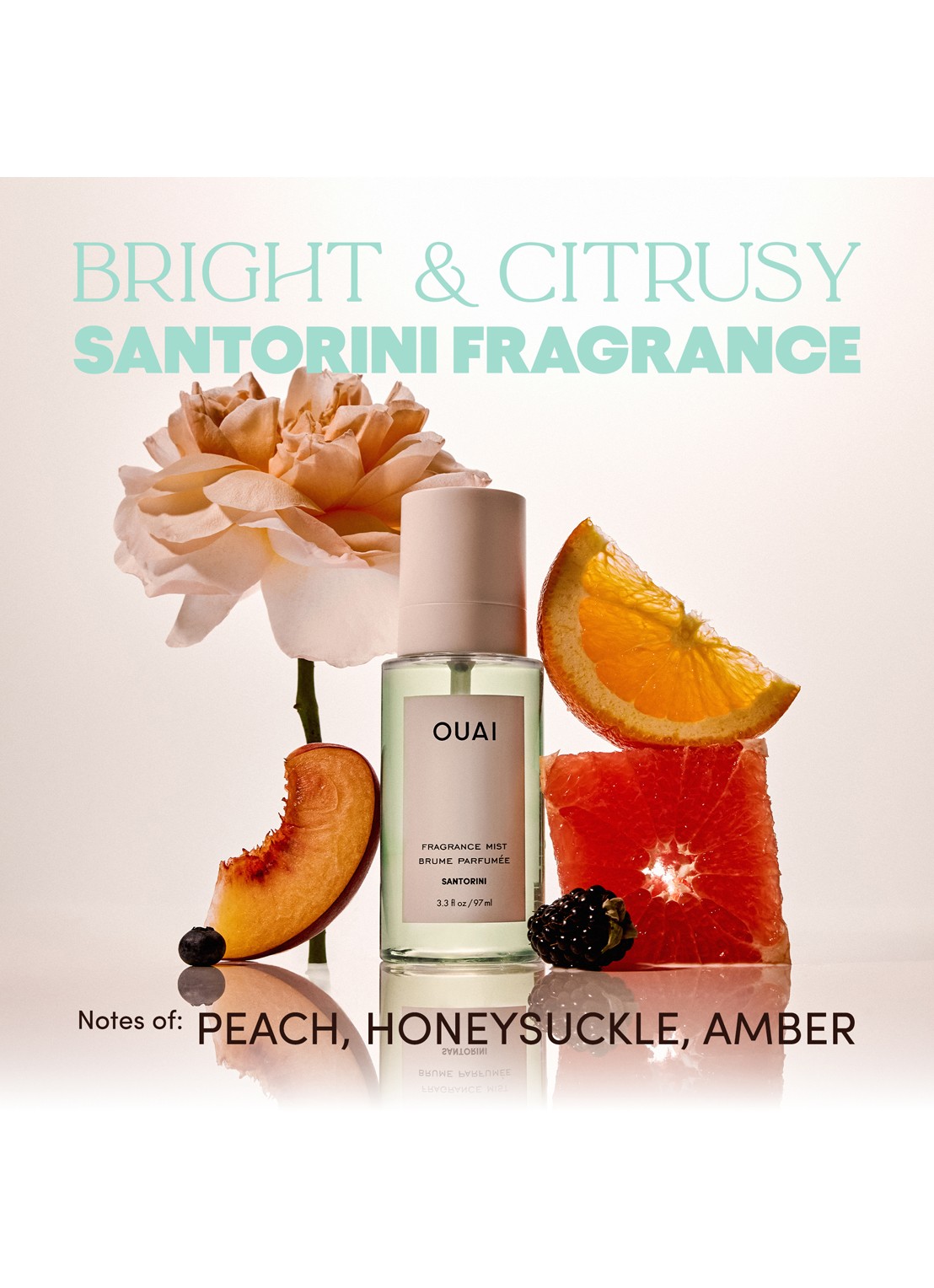 OUAI Fragrance Mist Santorini - haar - en bodymist - voorkant 7 undefined