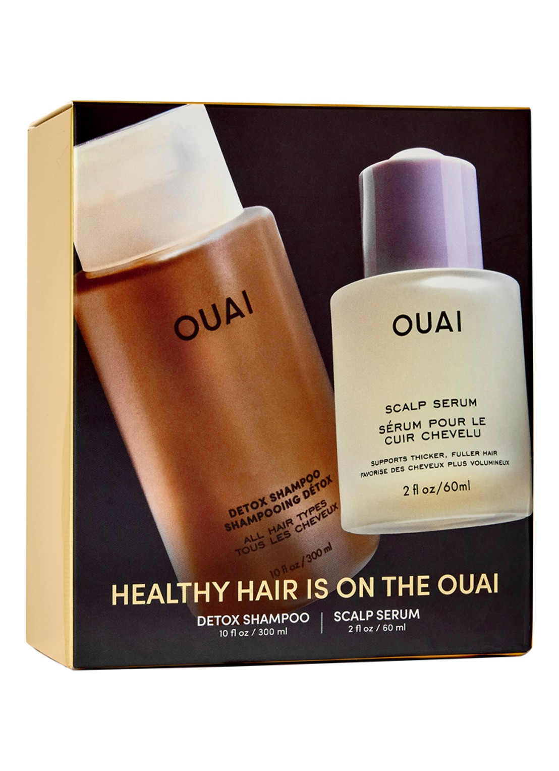 OUAI Healthy Hair Is On The Ouai - haarverzorgingsset - voorkant 2 undefined