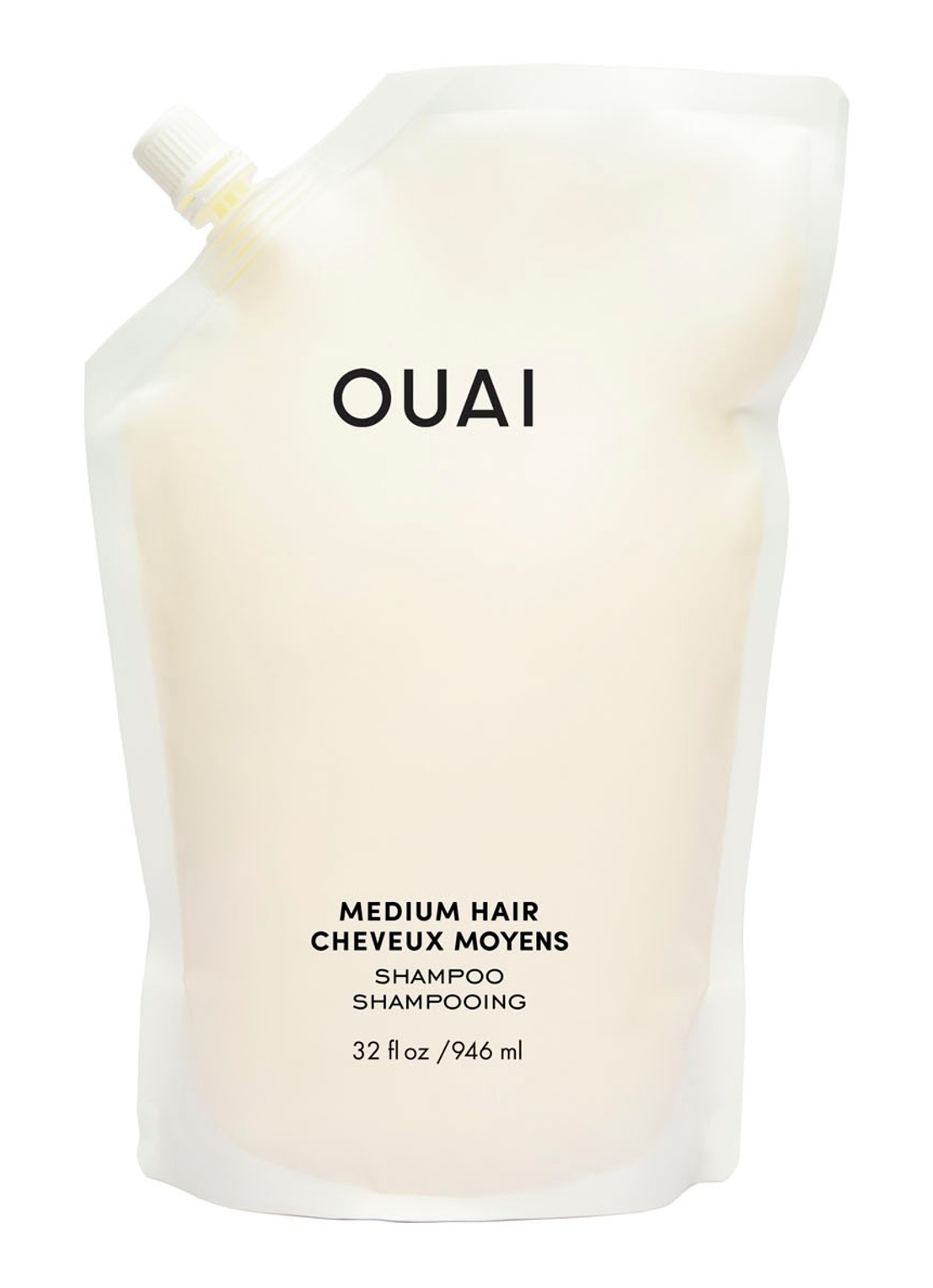 OUAI Medium Hair Shampoo navulling - voorkant undefined