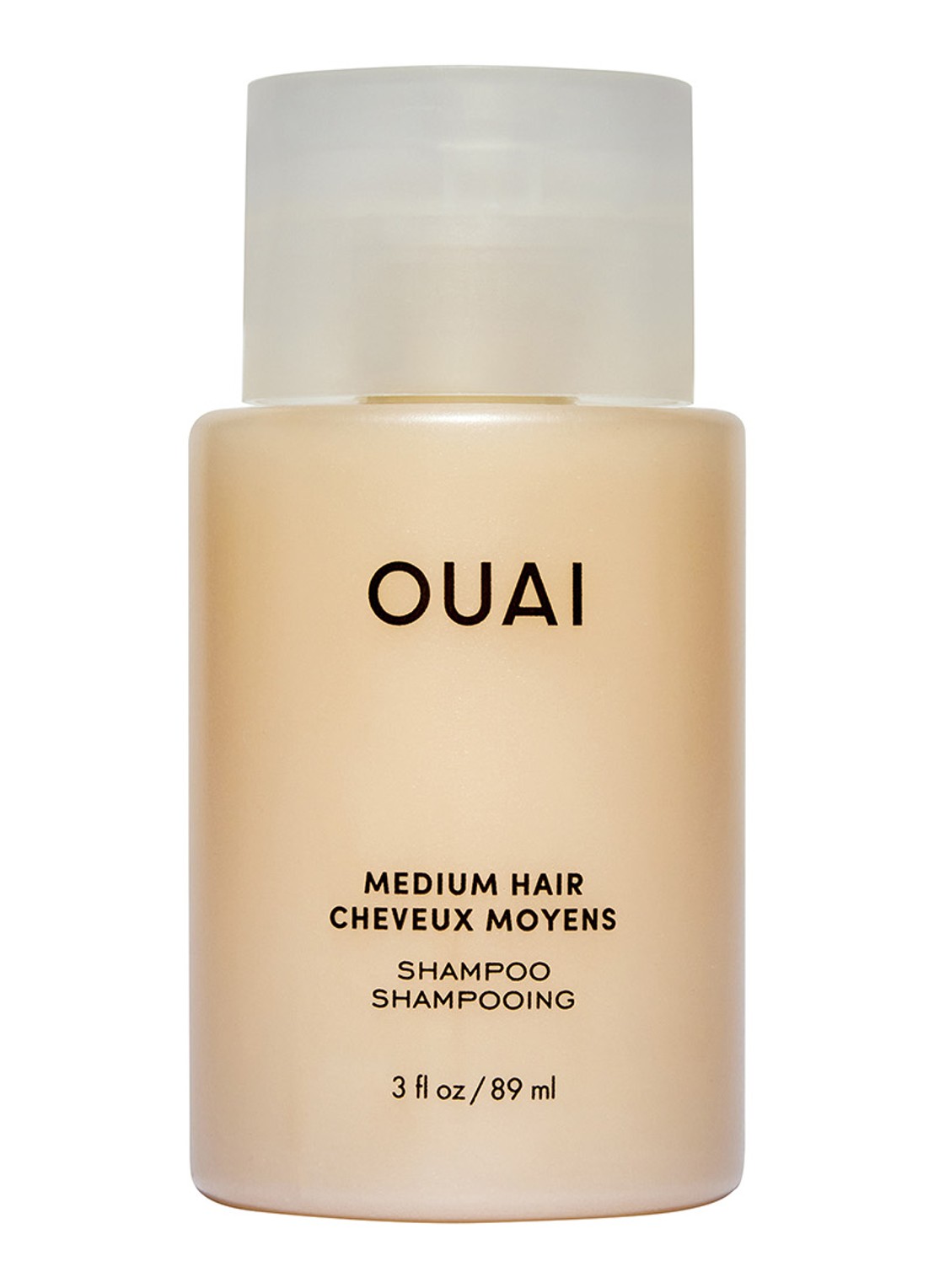 OUAI Medium Hair Shampoo - travel size shampoo - voorkant 2 undefined