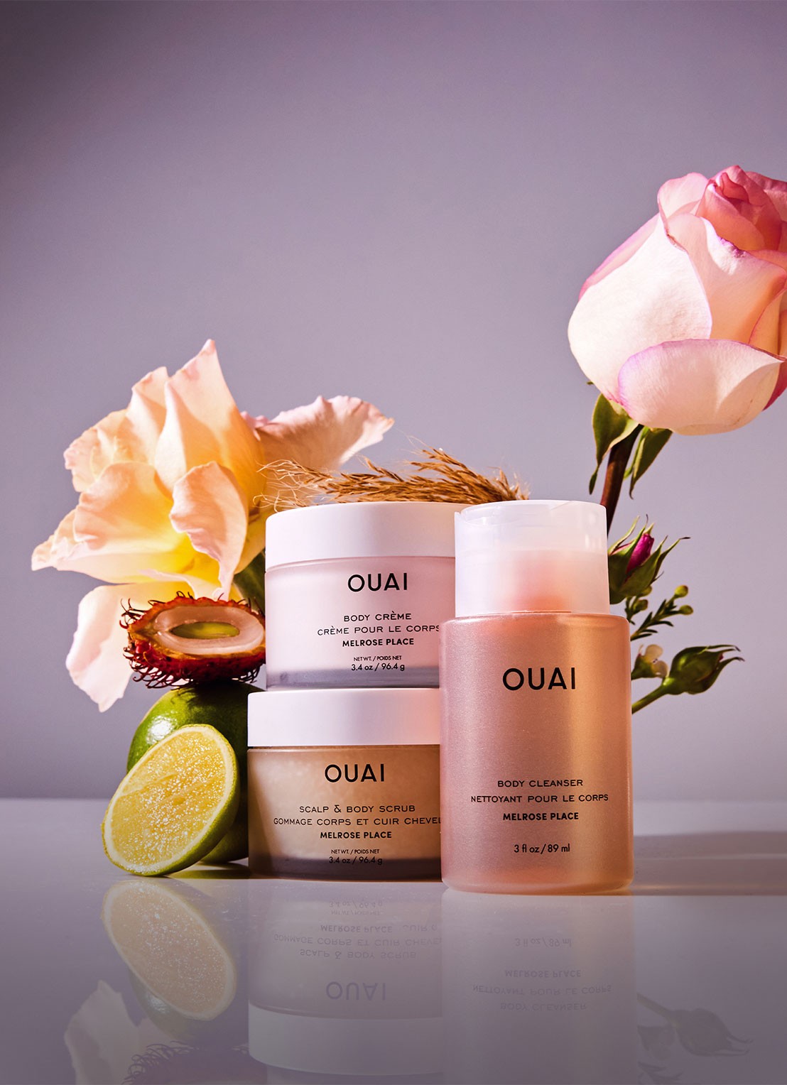 OUAI Melrose Place Body Cleanser - travel size bad- en douchegel - detail 2 undefined