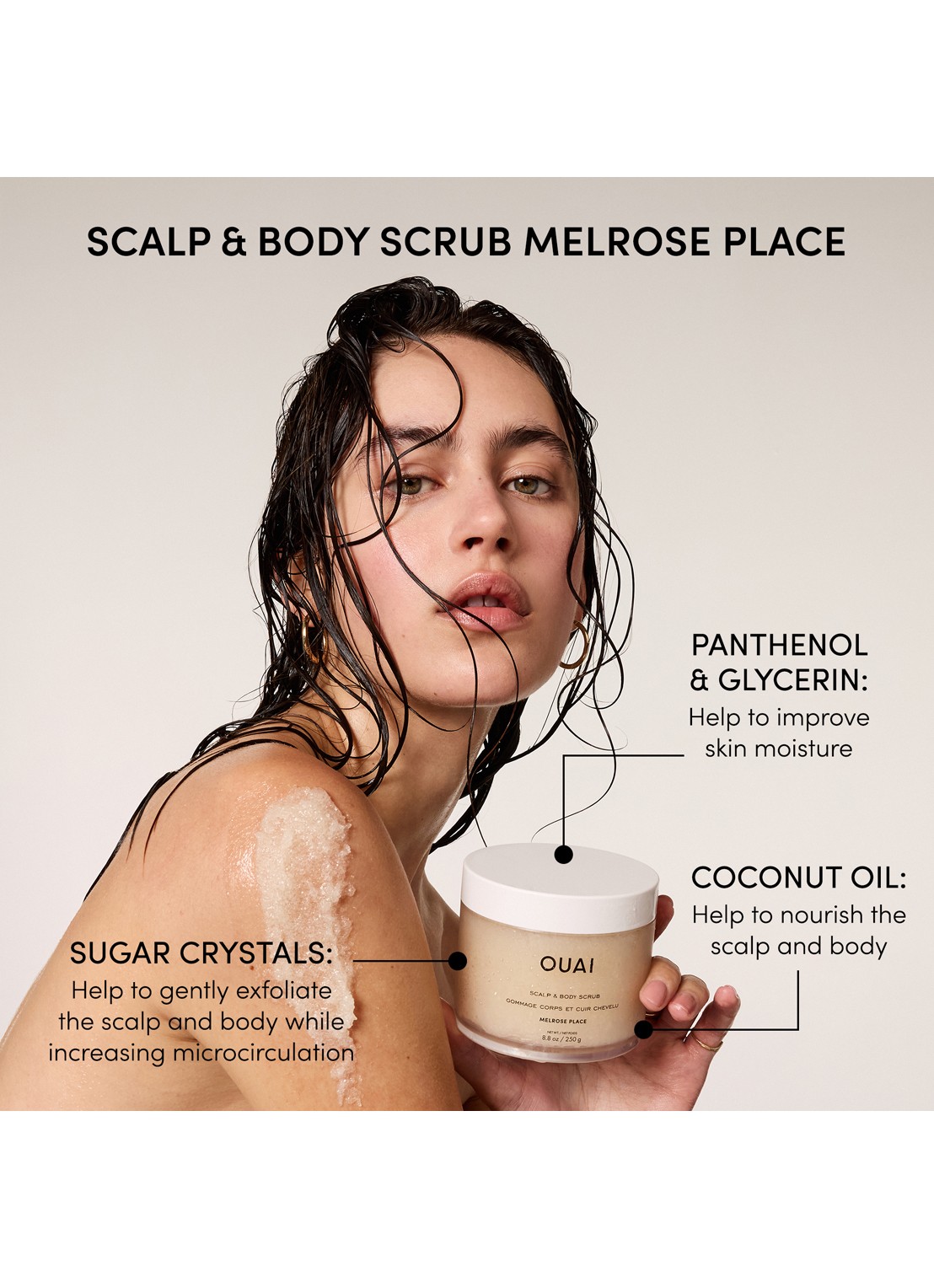 OUAI Scrub It All A-Ouai - verzorgingsset - detail 4 undefined