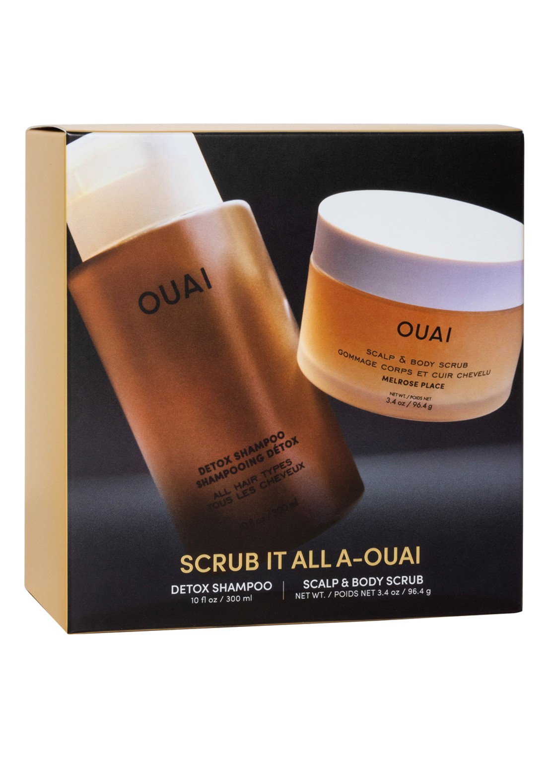 OUAI Scrub It All A-Ouai - verzorgingsset - voorkant 6 undefined