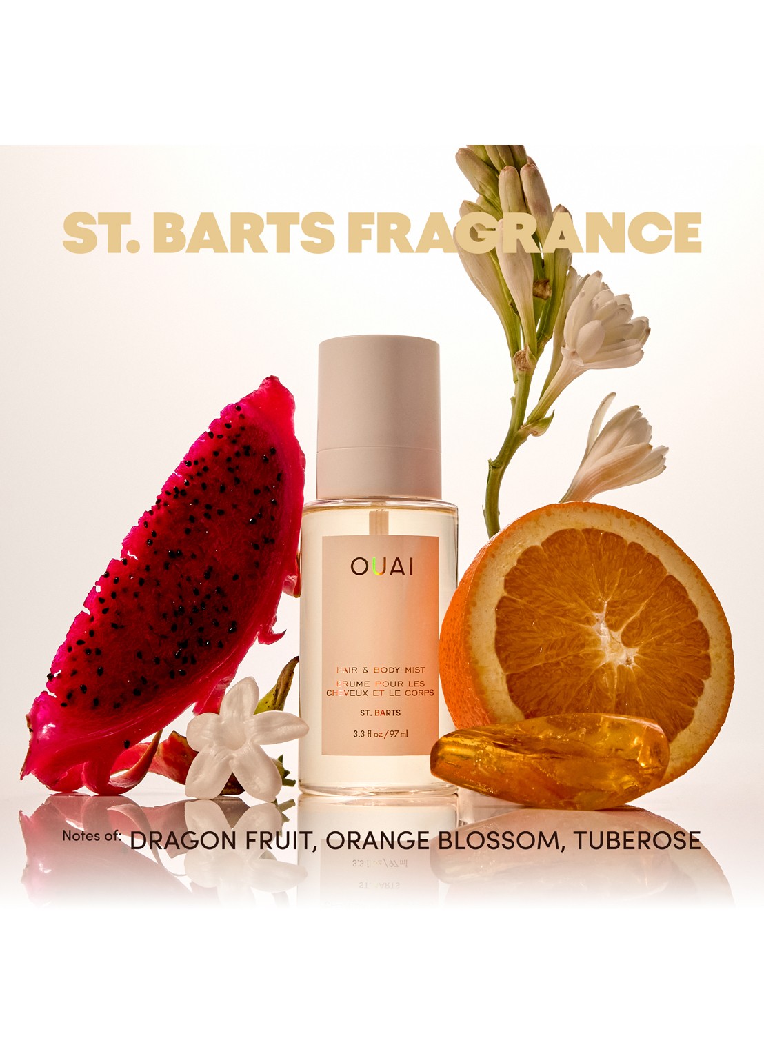 OUAI St. Barts Hair & Body Mist Bigger Size - haar- en body spray  - voorkant 2 undefined