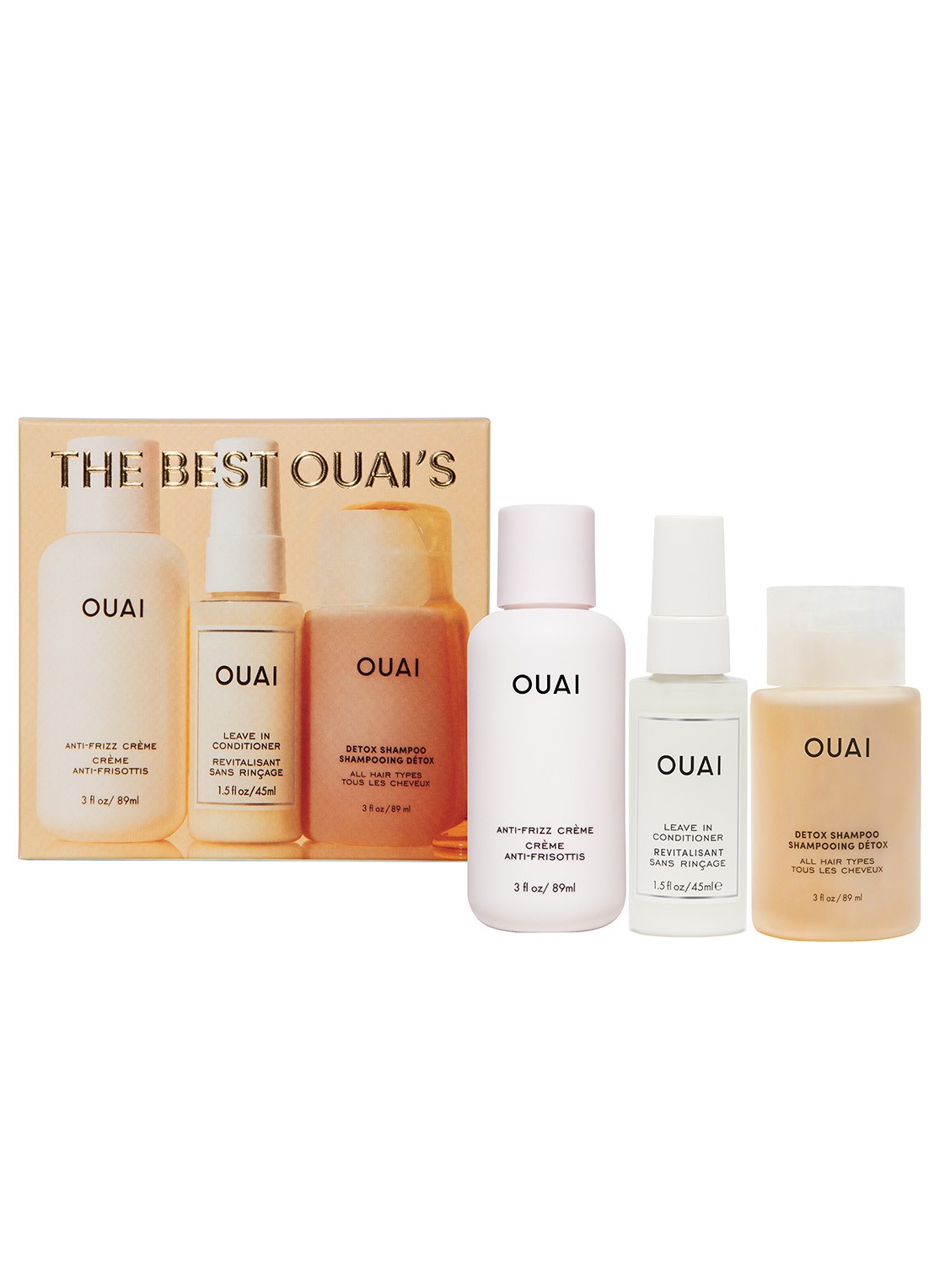 OUAI The Best OUAI's - Limited Edition haarverzorgingsset - voorkant undefined