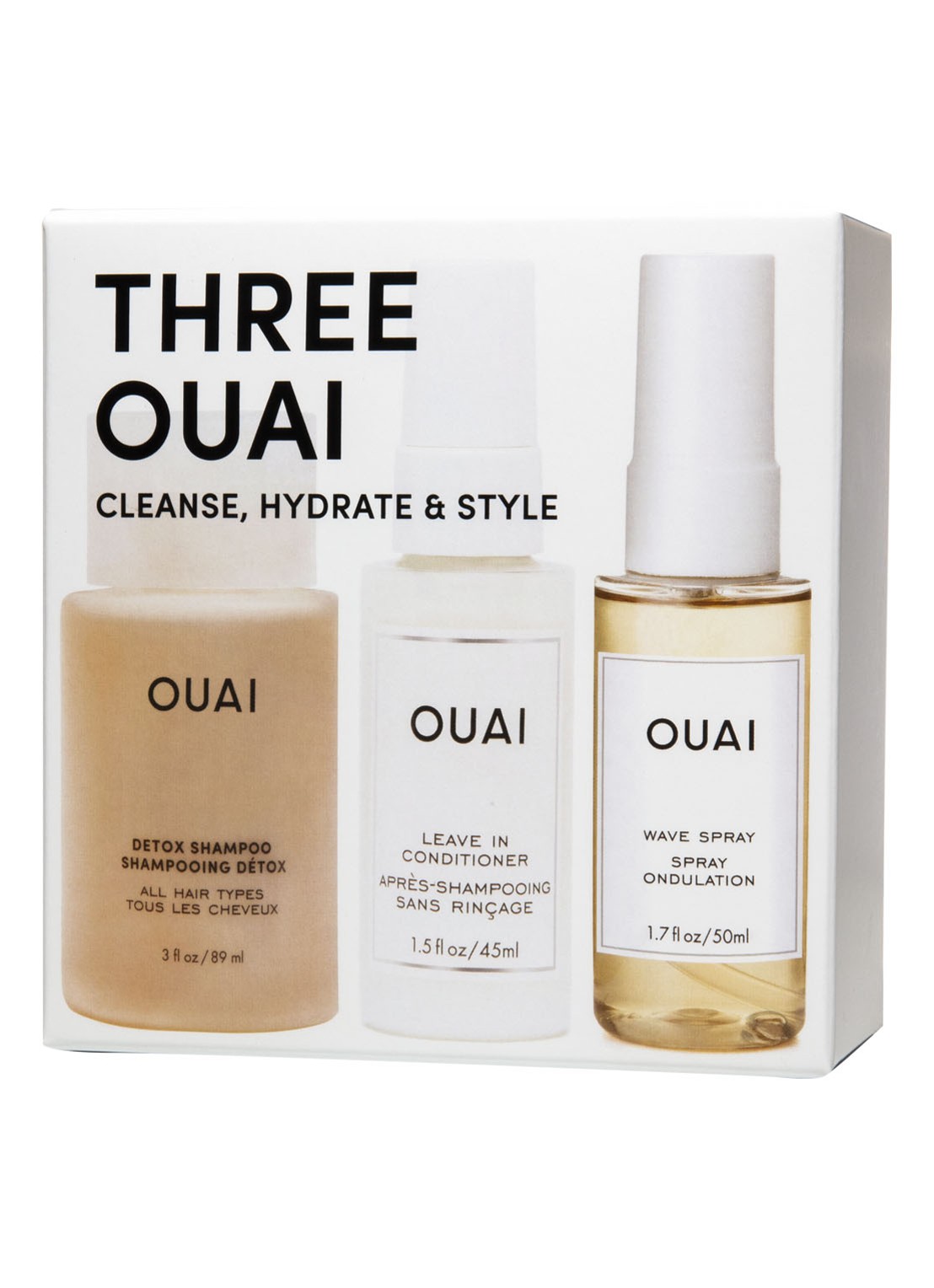 OUAI The Three Ouai Kit - haarverzorgingsset - voorkant 7 undefined