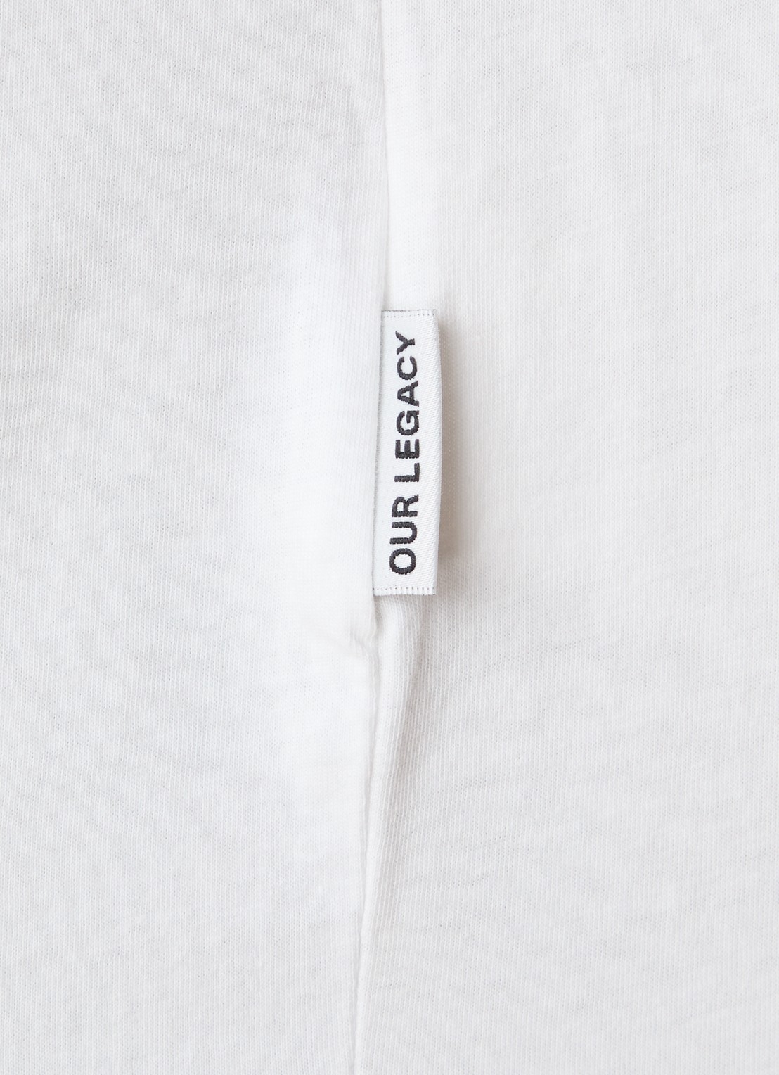 Our Legacy New Box oversized T-shirt met stretch - detail 5 gebroken wit