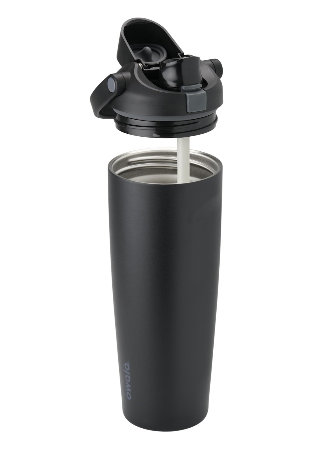 Owala FreeSip Sway waterfles 89 cl - voorkant 2 zwart