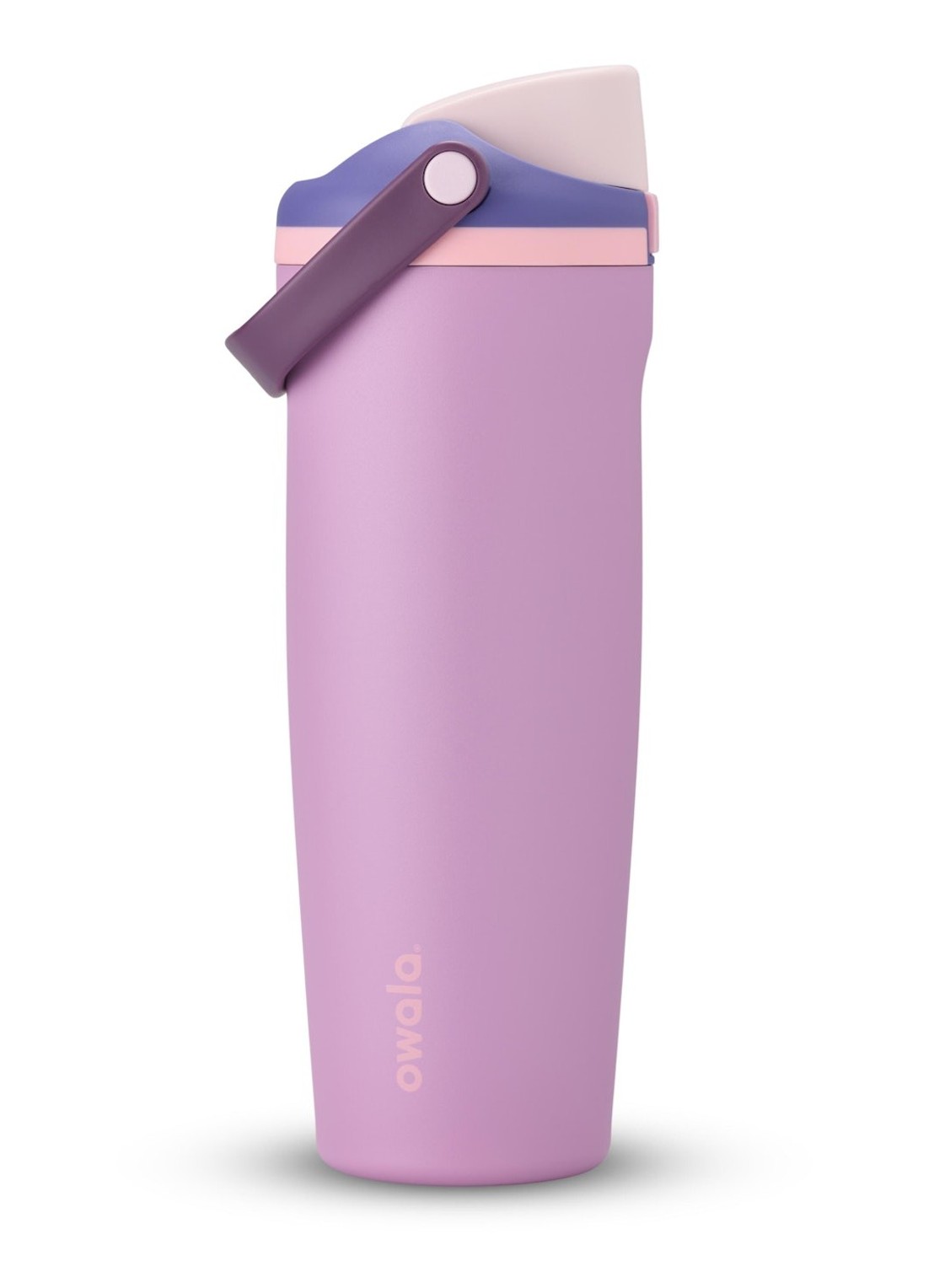 Owala FreeSip Sway waterfles 89 cl - voorkant roze