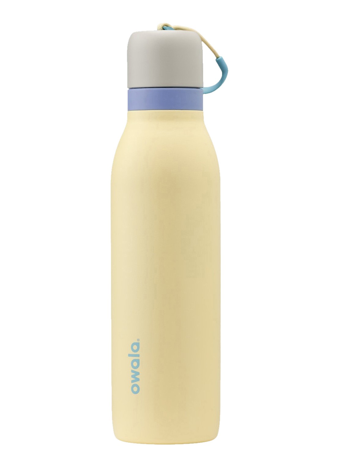 Owala FreeSip Twist waterfles 53 cl - voorkant lichtgeel