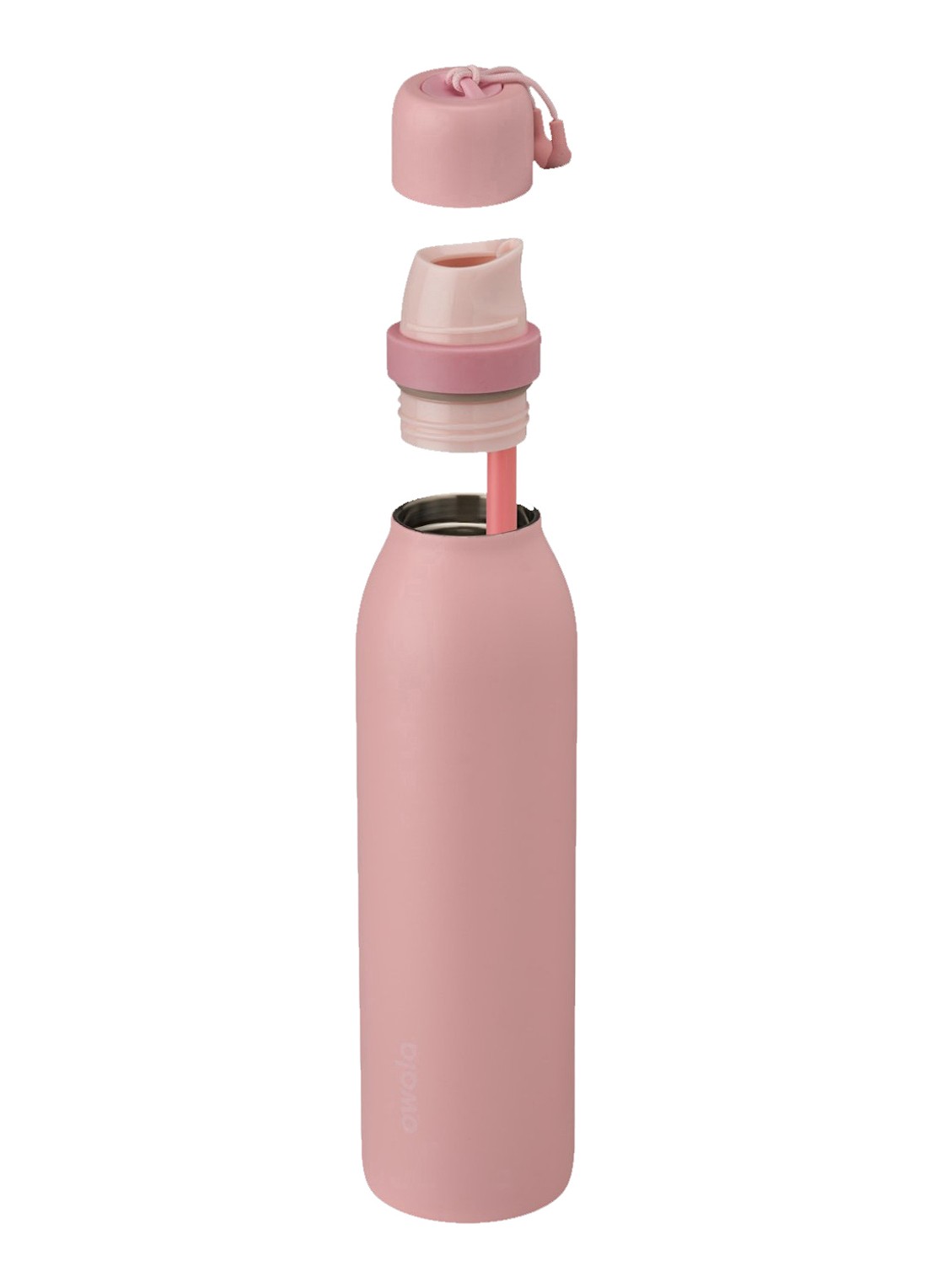 Owala FreeSip Twist waterfles 71 cl - voorkant 2 oudroze