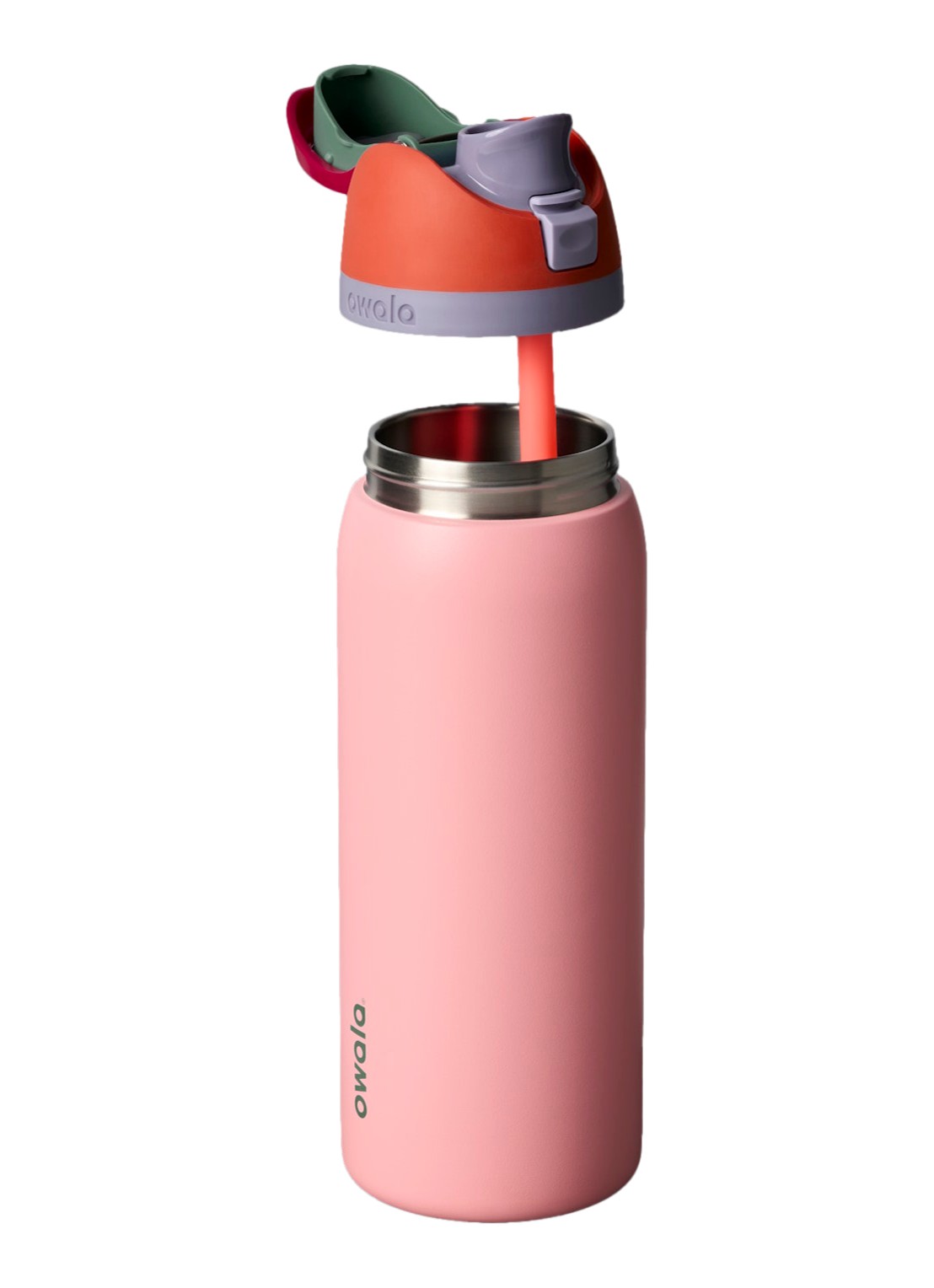 Owala FreeSip waterfles 94,5 cl - voorkant 2 fuchsia