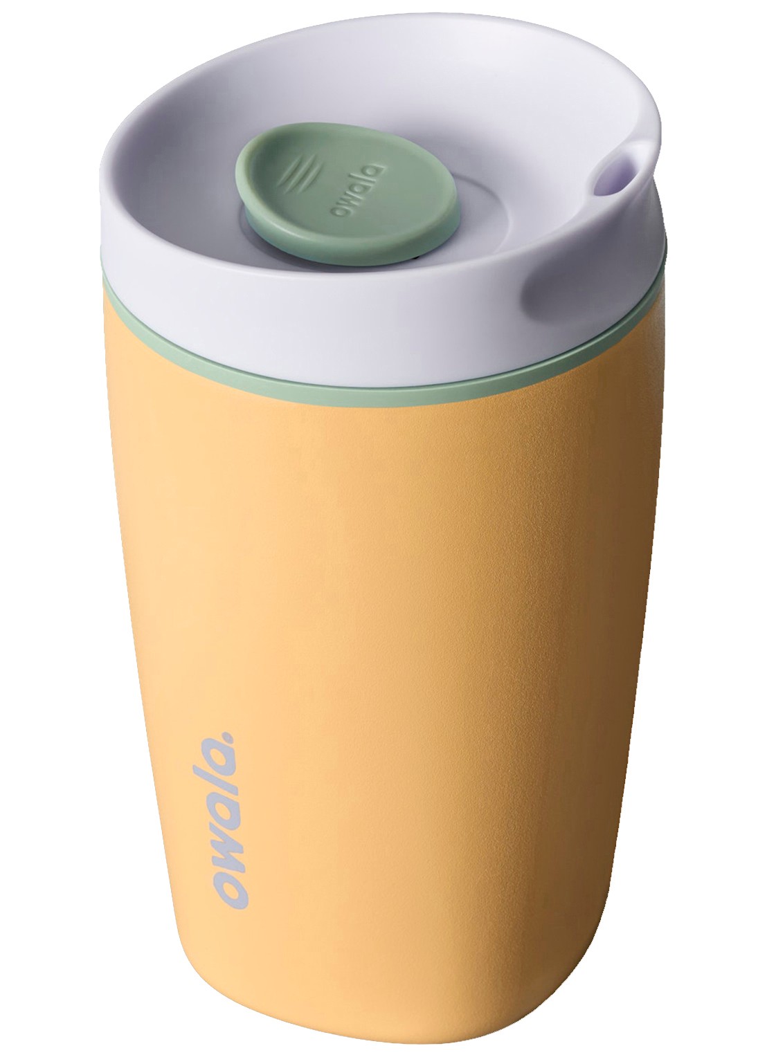 Owala SmoothSip Slider thermosbeker 35,5 cl - voorkant 2 geel